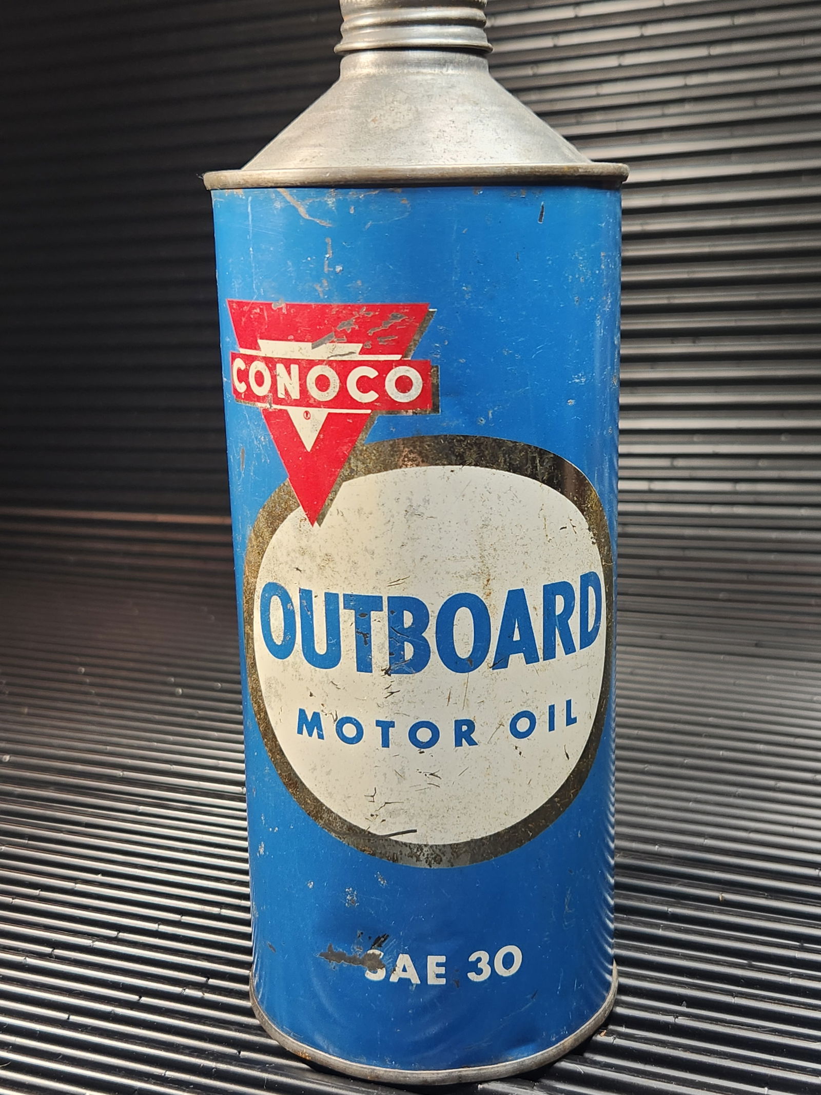 Conoco Outboard Motor Oil Conetop Qt (1 of 6)