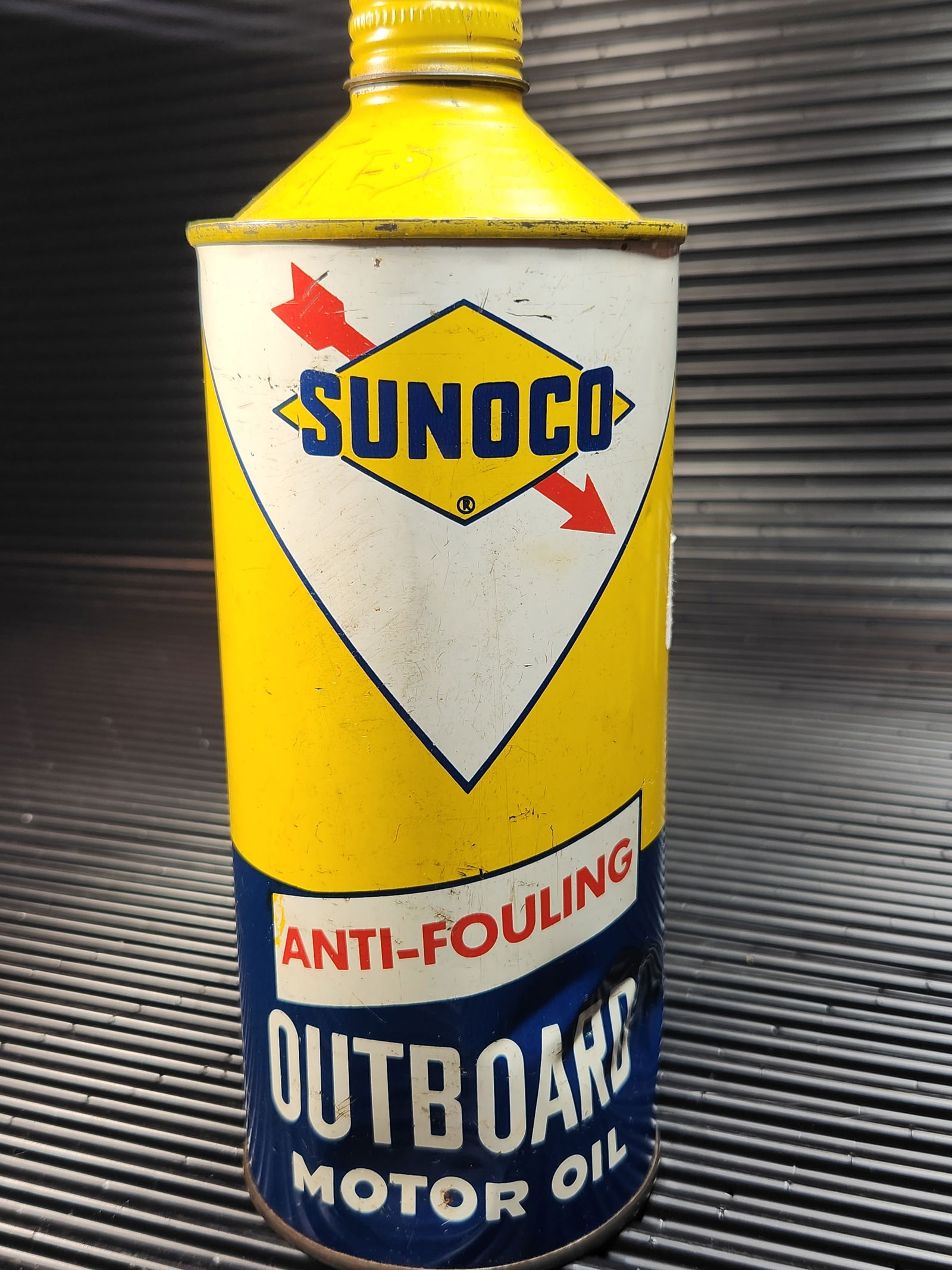 Sunoco Outboard Motor Oil Conetop Qt (1 of 6)