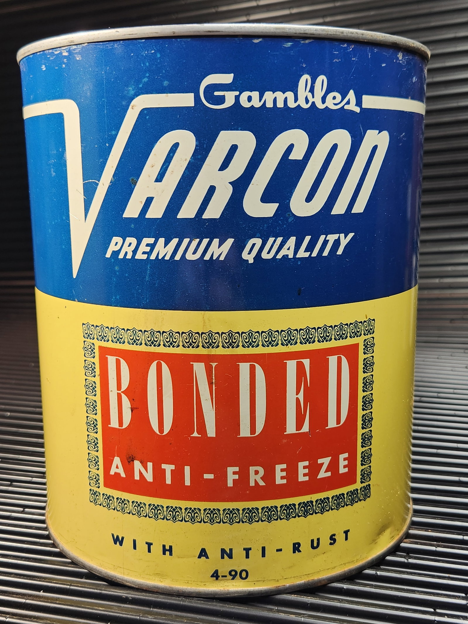 Gambles Varcon Anti-freeze 1 Gallon: Condition as Shown