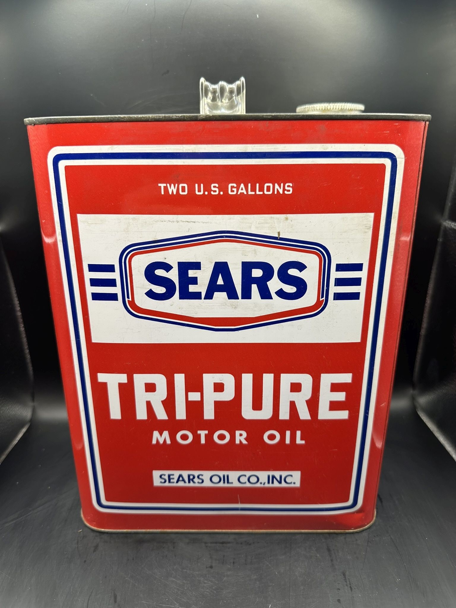 Sears Red 2 Gal: Condition as shown