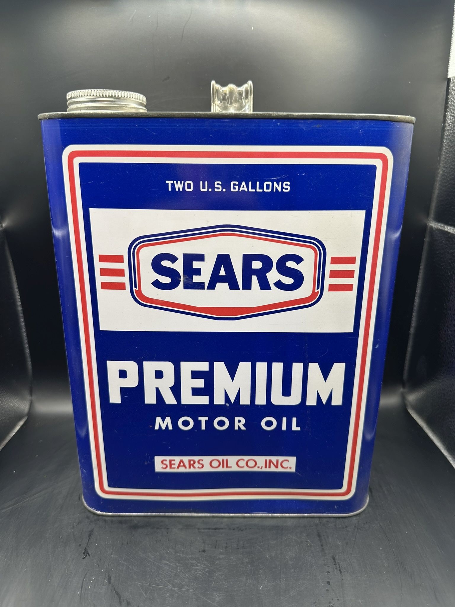 Sears Blue 2 Gal: Condition as shown