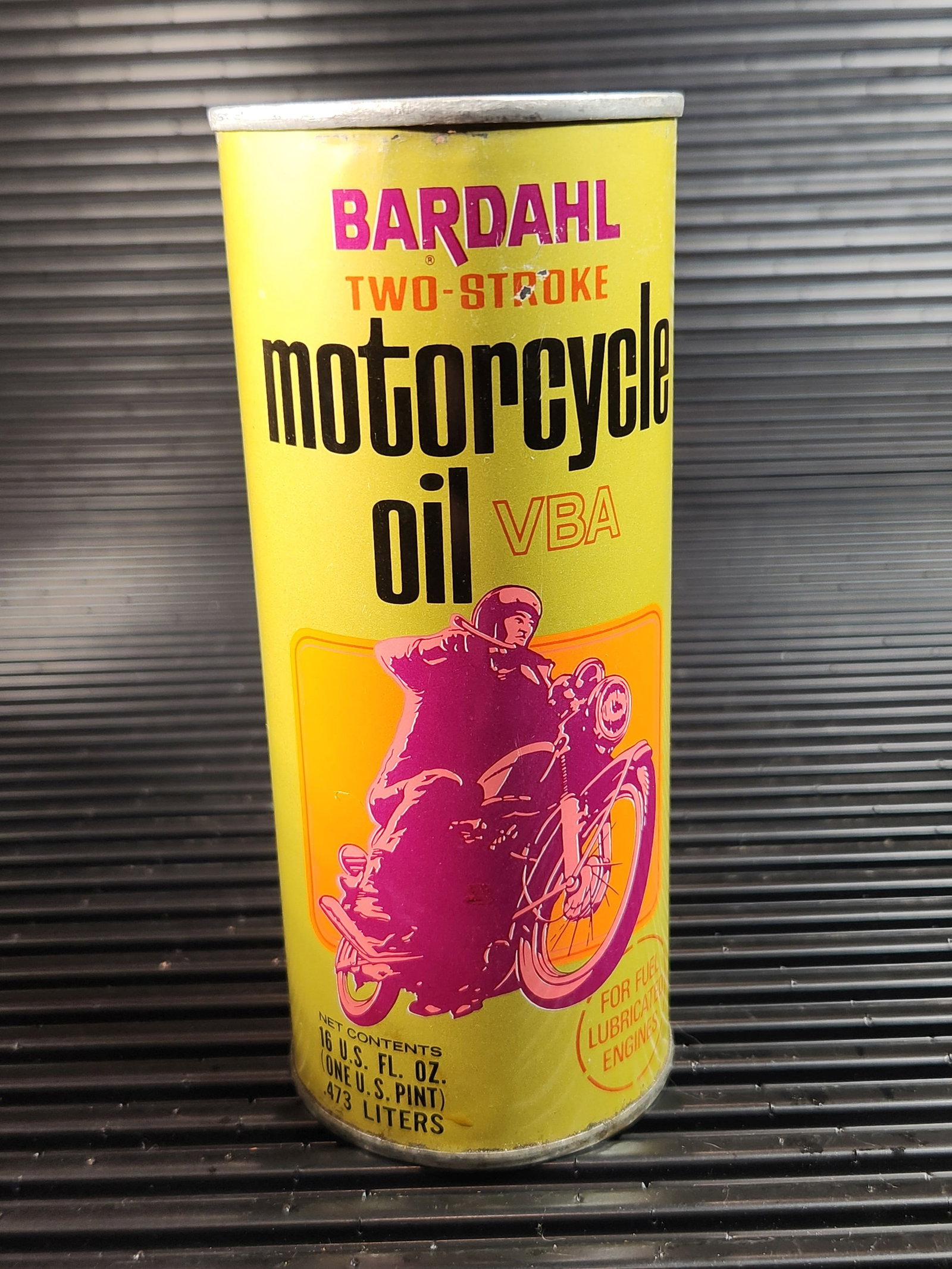 Bardahl Motorcycle Oil Pt: Full, Condition as Shown