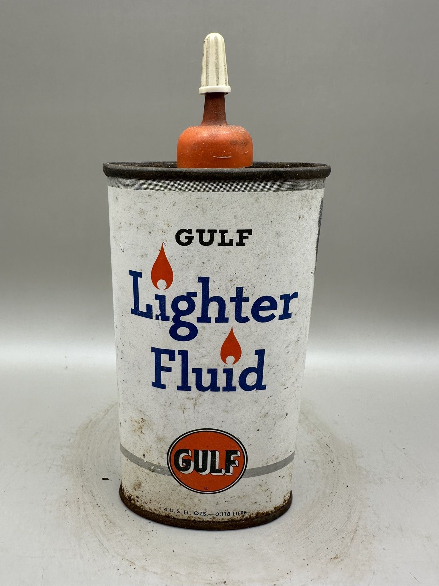 Gulf Lead Top: Great condition, has contents