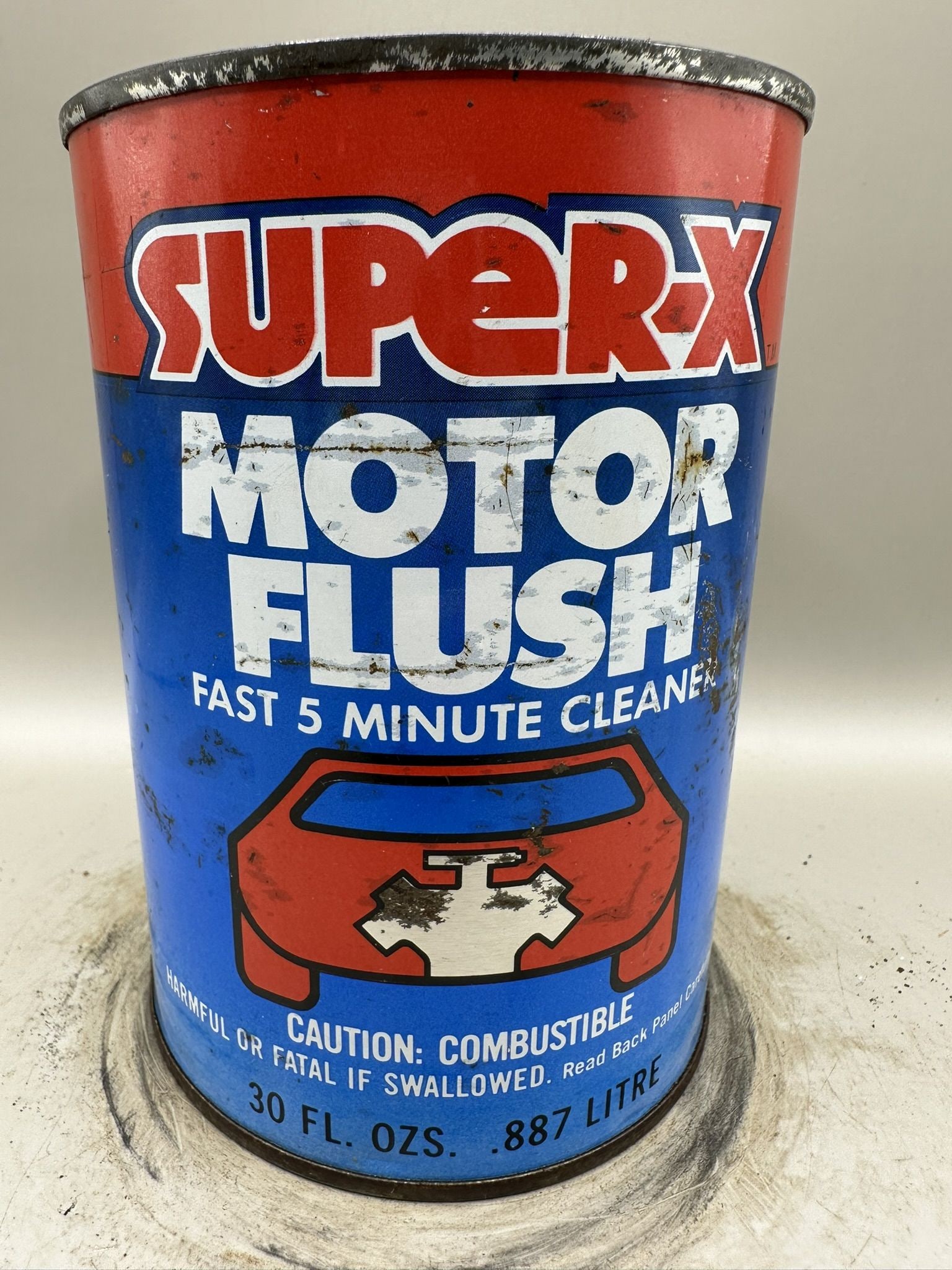 Super-x Motor Flush: Condition as shown