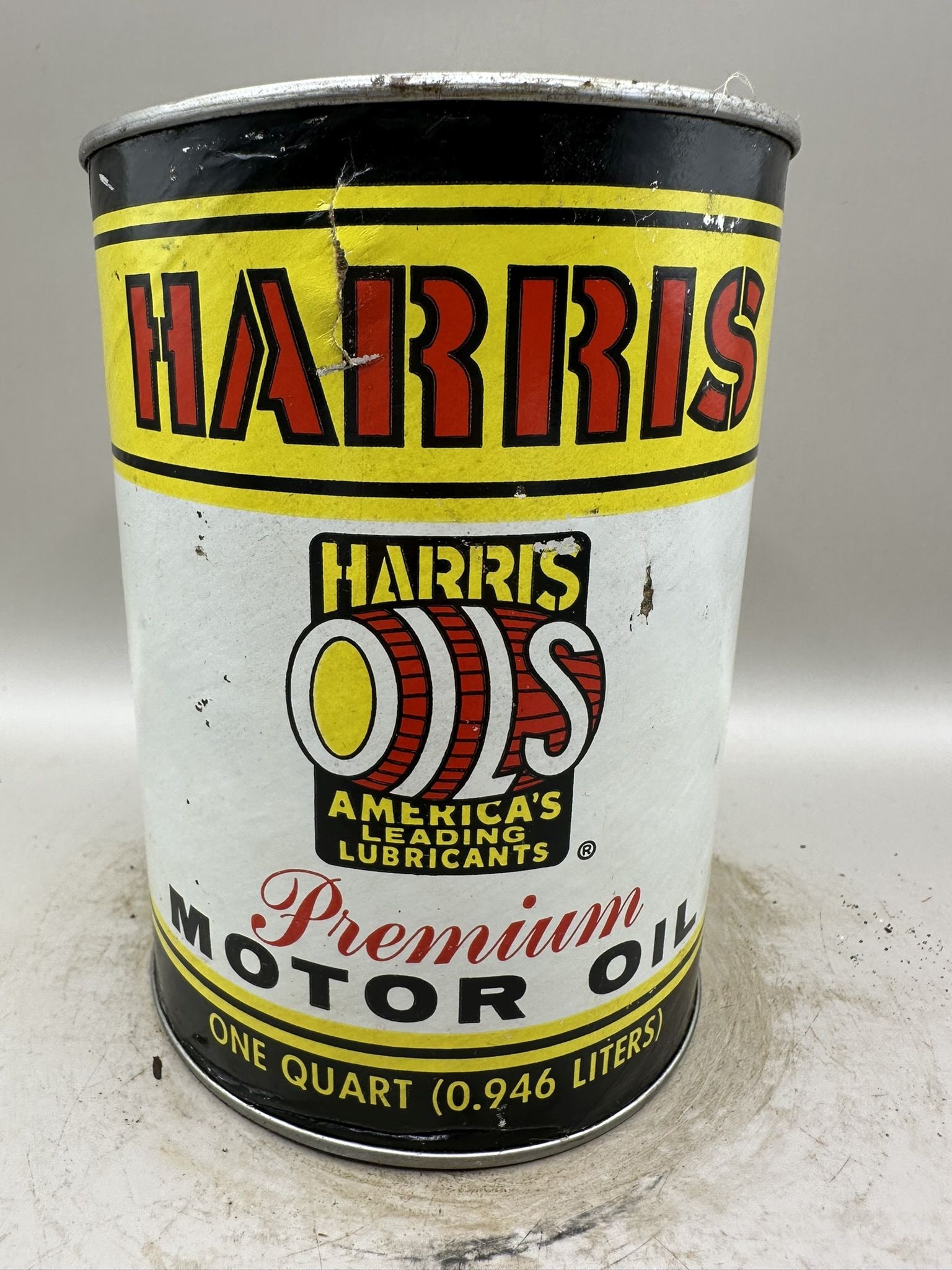 Harris Premium Motor Oil: Condition as shown