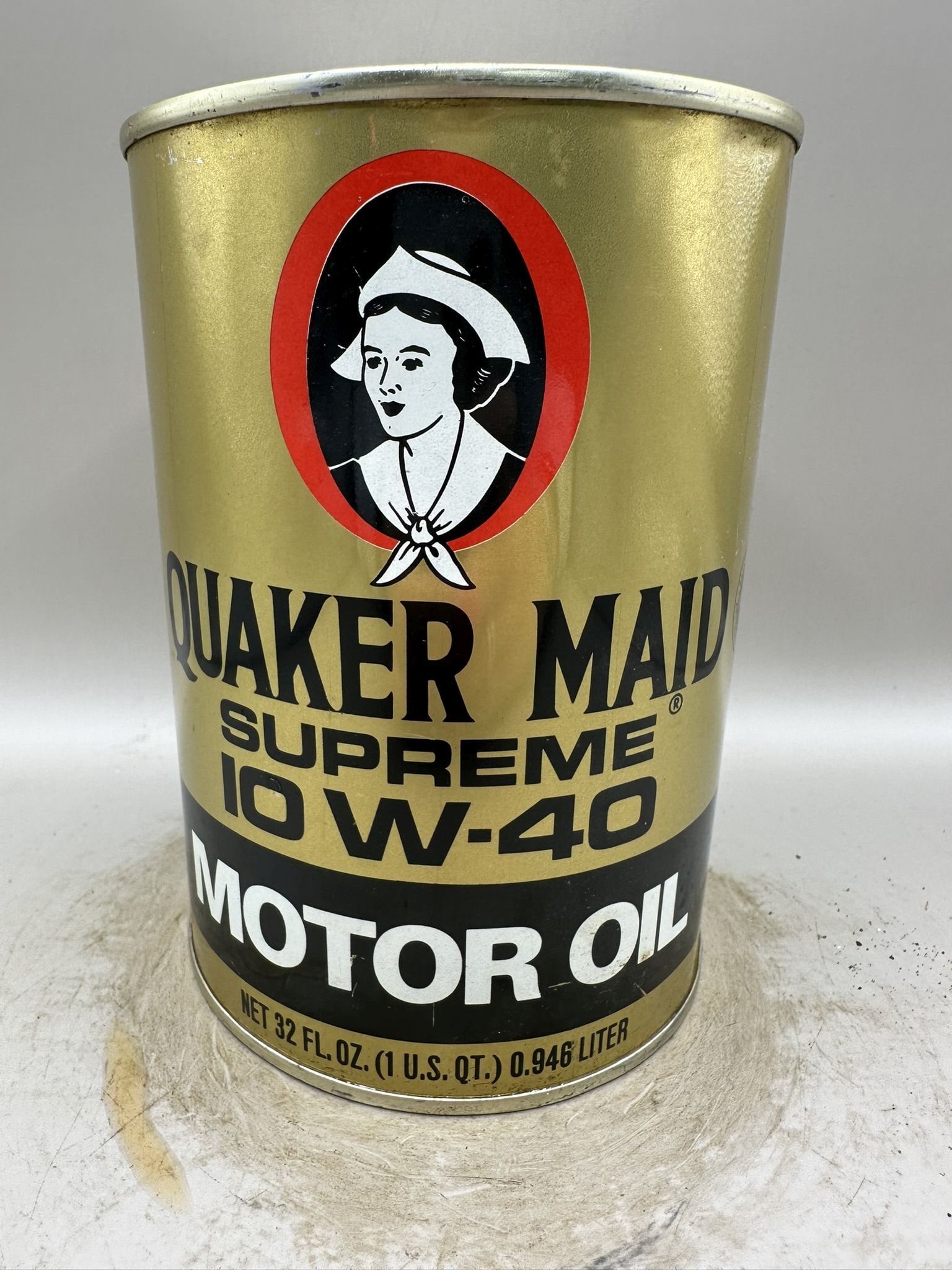 Quaker Maid Supreme 10 W-40: Condition as shown