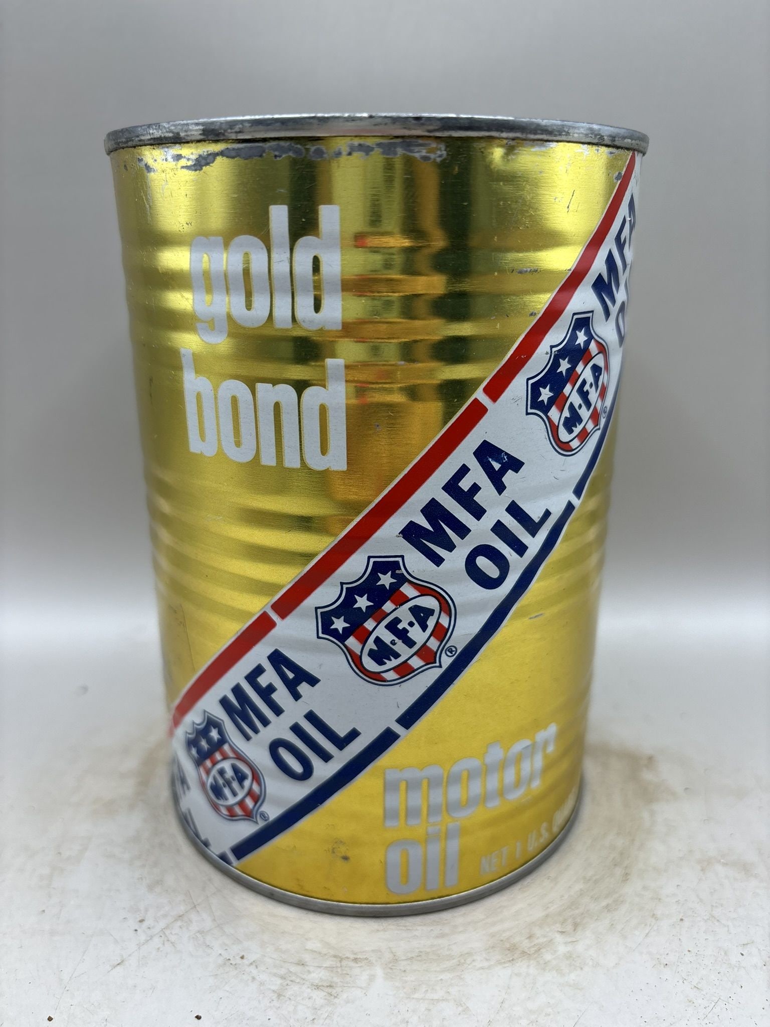 Mfa Oil Gold Bond: Condition as shown