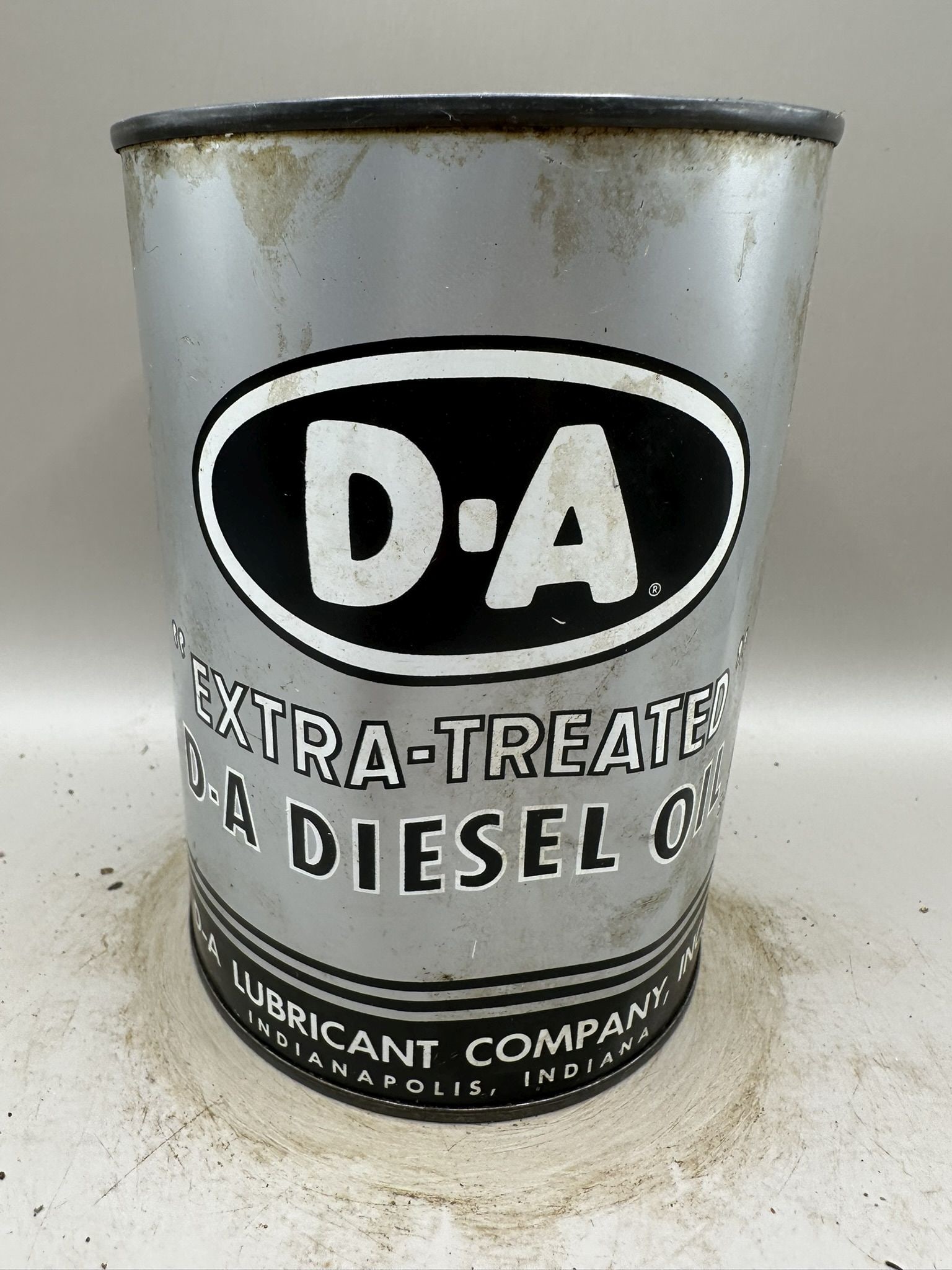 D-a Extra Treated D-a Diesel Oil: Condition as shown, full