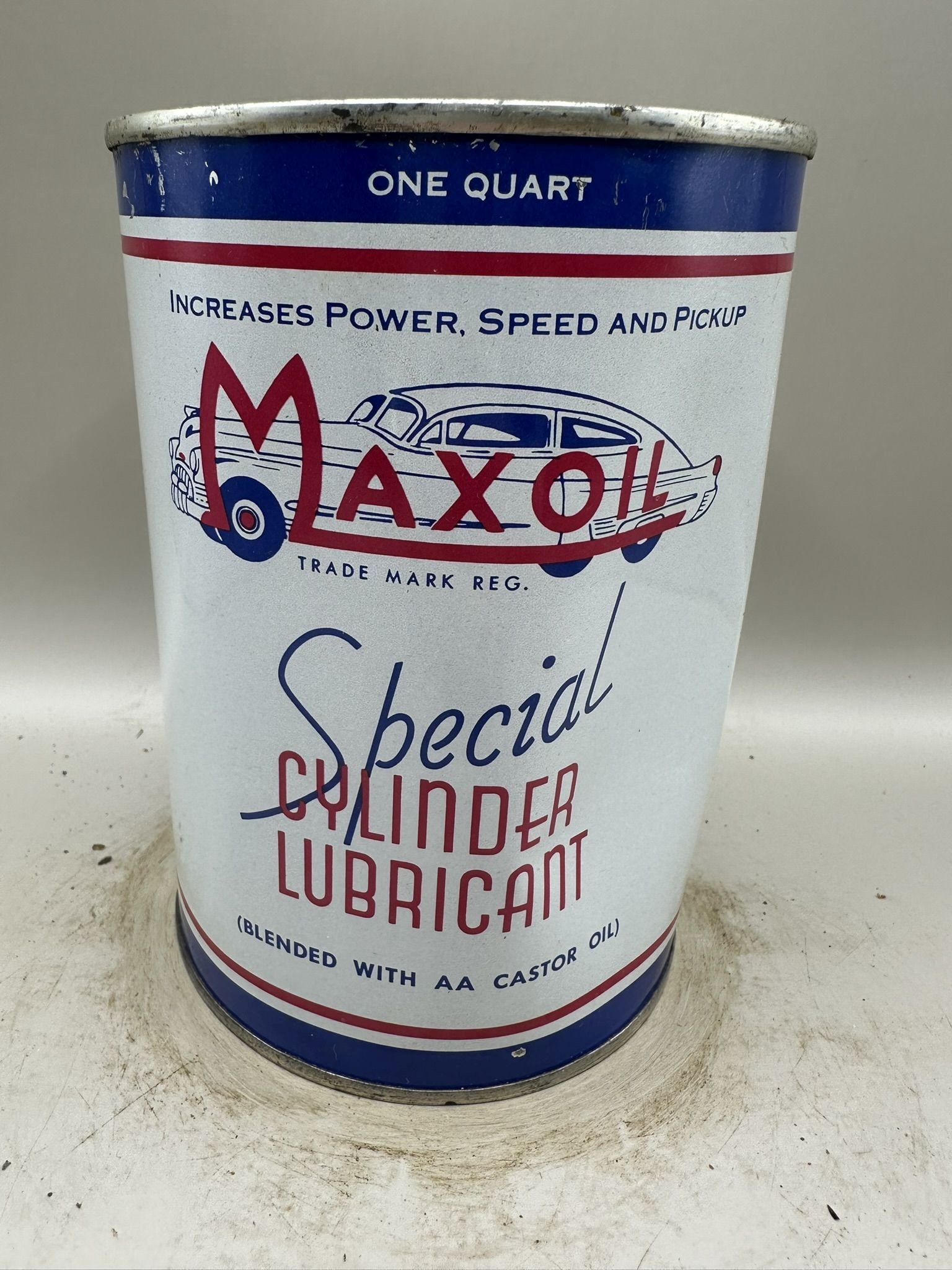 Maxoil Special Cylinder Lubricant: Condition as shown, full
