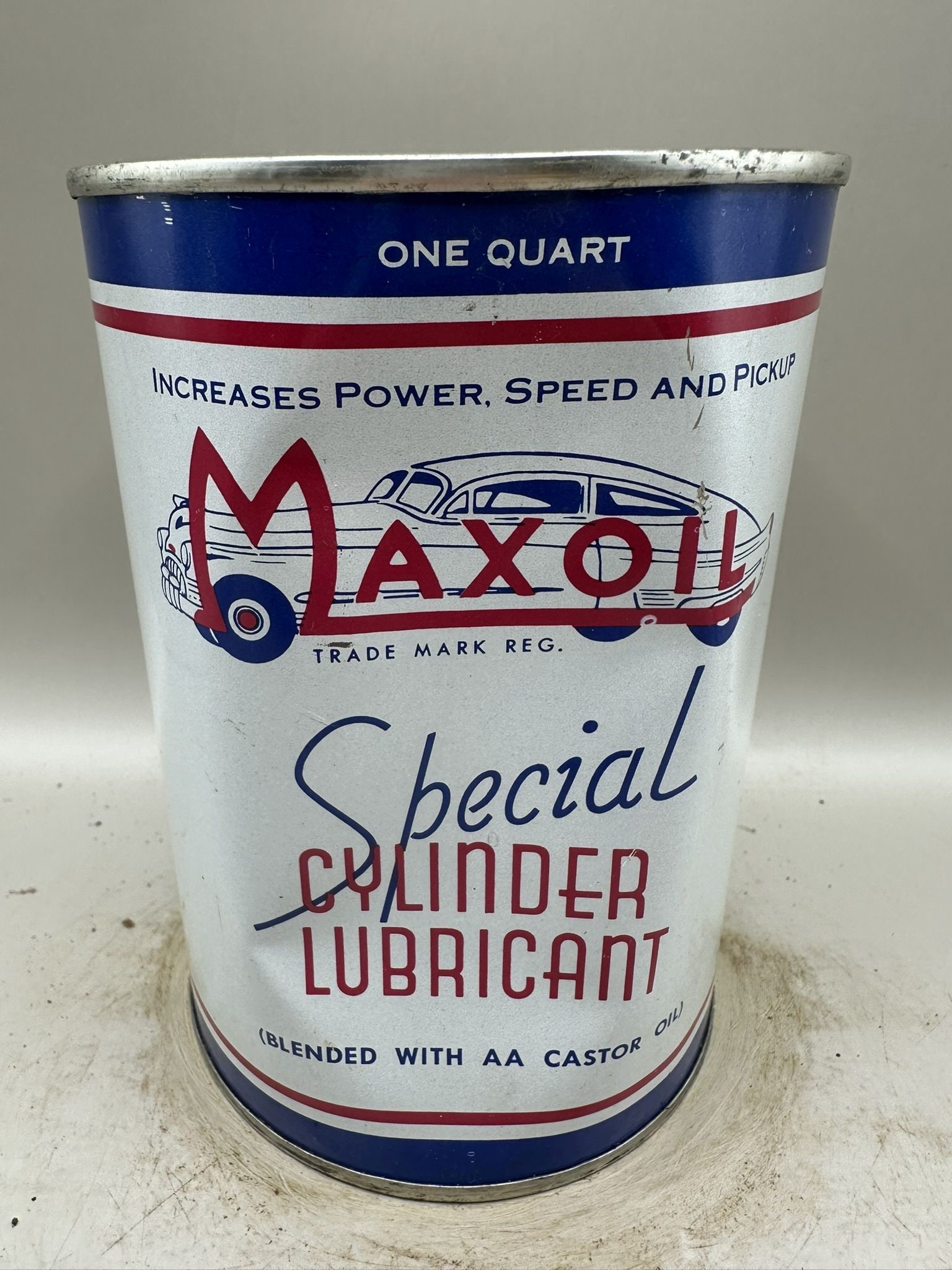 Maxoil Special Cylinder Lubricant: Condition as shown, full
