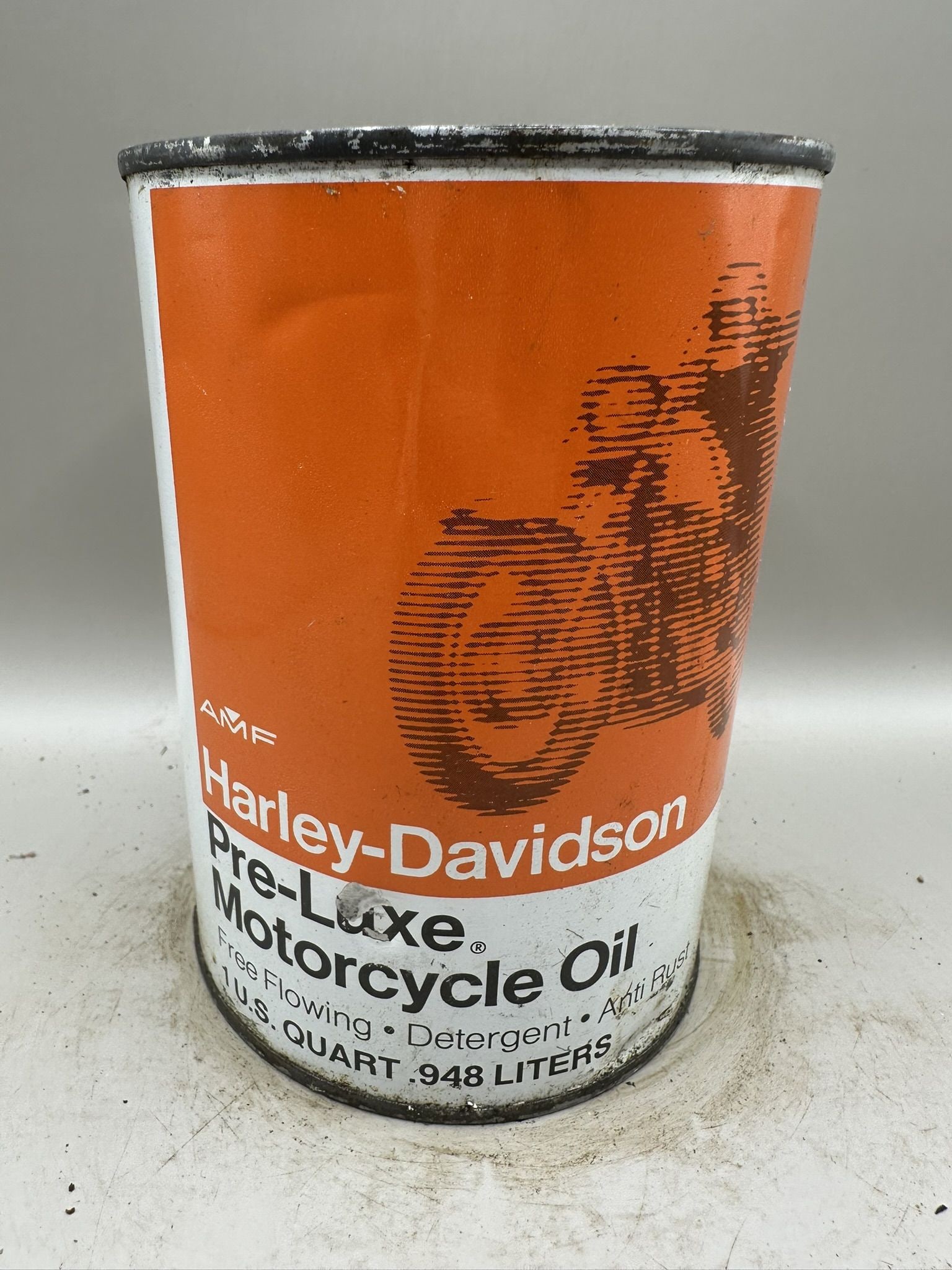 Harley-davidson Pre-luke Motorcycle Oil (1 of 6)