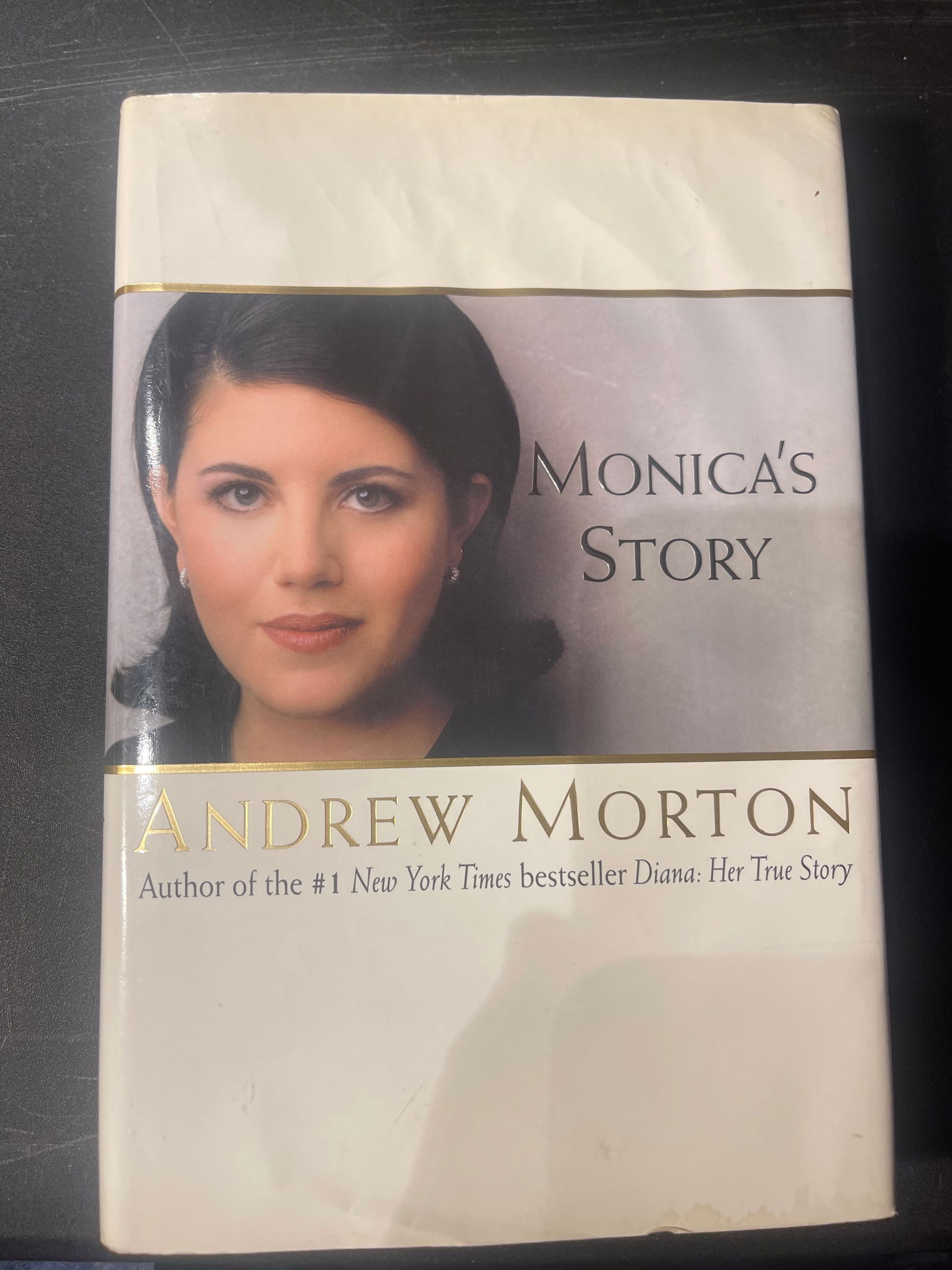 Andrew Morton, Monica's Story; Signed; First Edition; Fifth Printing; 1999 (1 of 5)