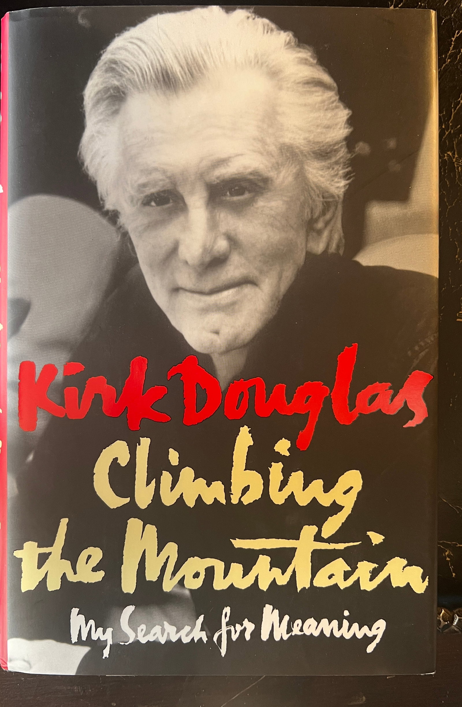 Kirk Douglas- Climbing the Mountain, SIGNED, 1st/1st (1 of 4)