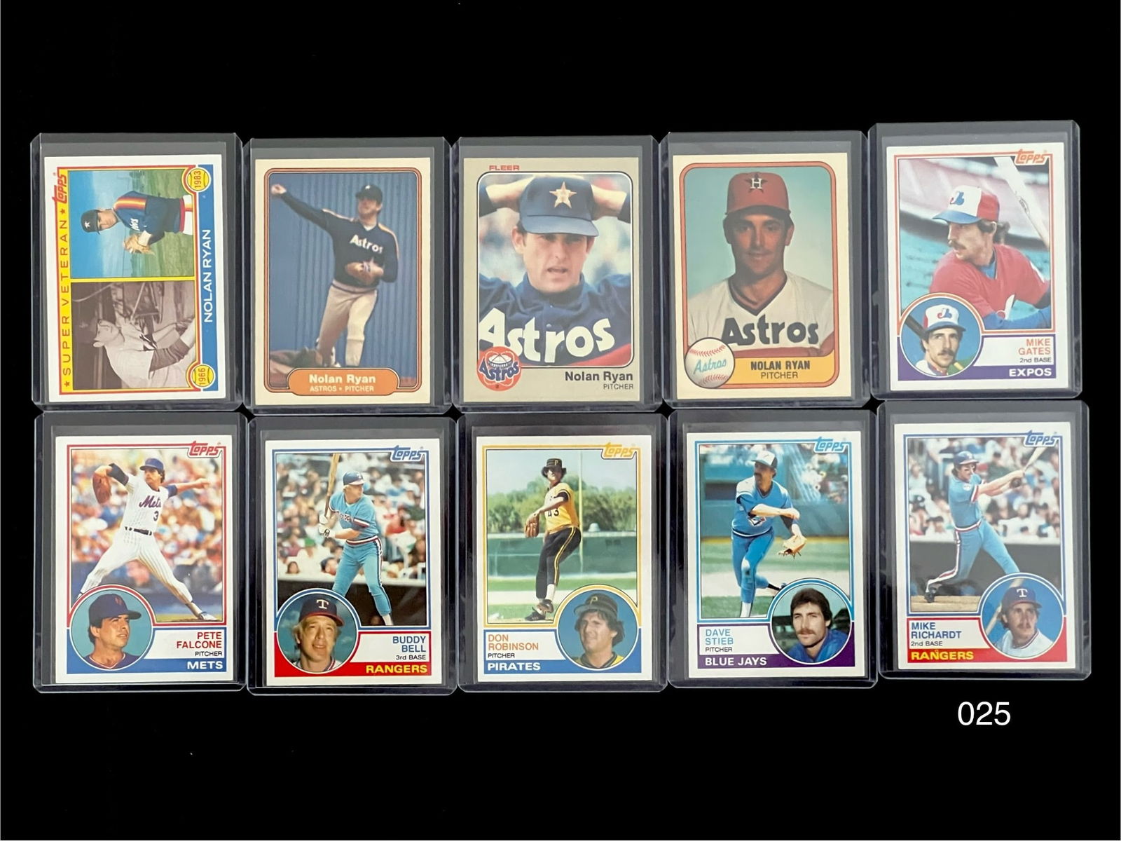 Vintage Lot of Baseball Cards Nolan Ryan (1 of 2)