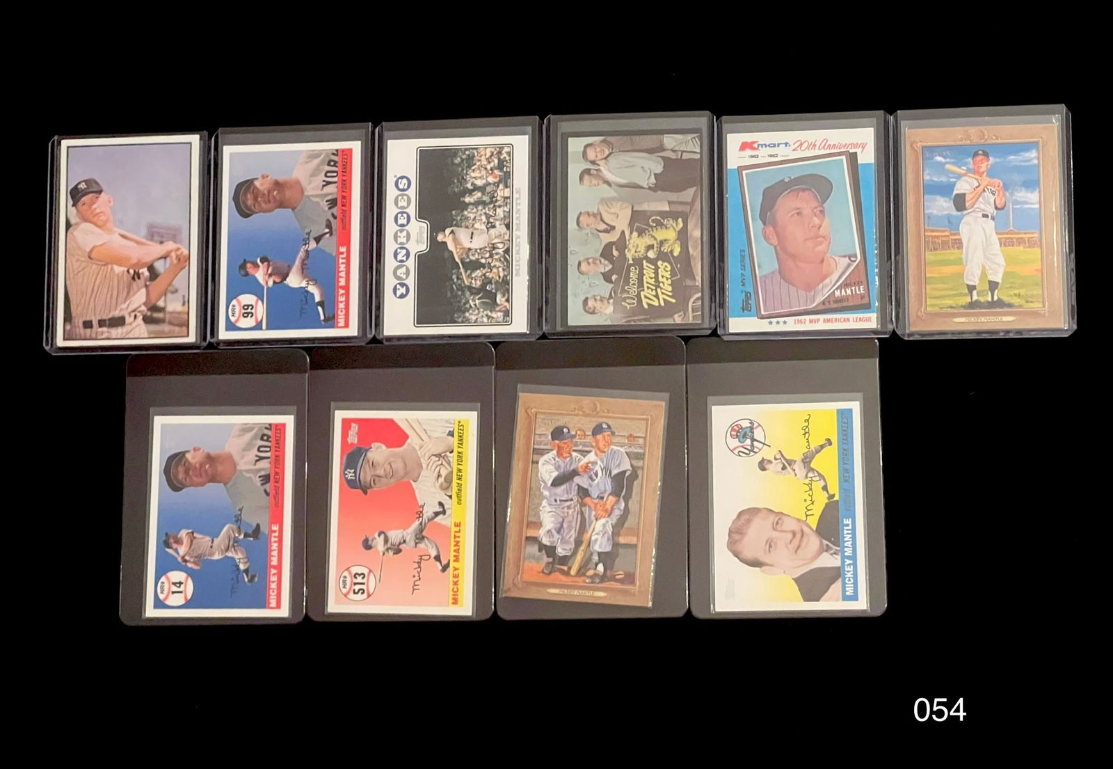 Mickey Mantle Vintage Card Lot Including Modern Inserts (1 of 2)