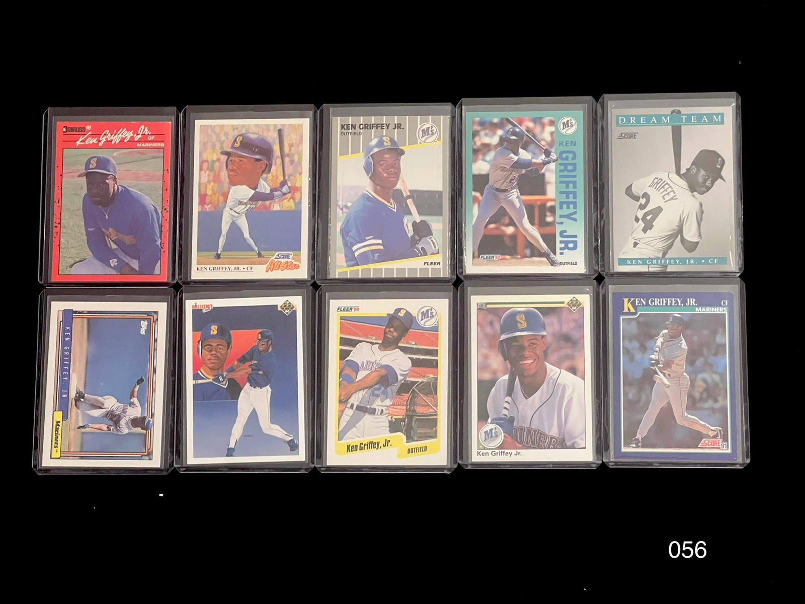 Ken Griffey Jr. Baseball Card Lot including Rookie: Item: Ken Griffey Jr. Baseball Card Lot including Rookie Please look at the pictures carefully to determine what you believe the condition of collectible is. Cole Lector Customer Support Specialists (