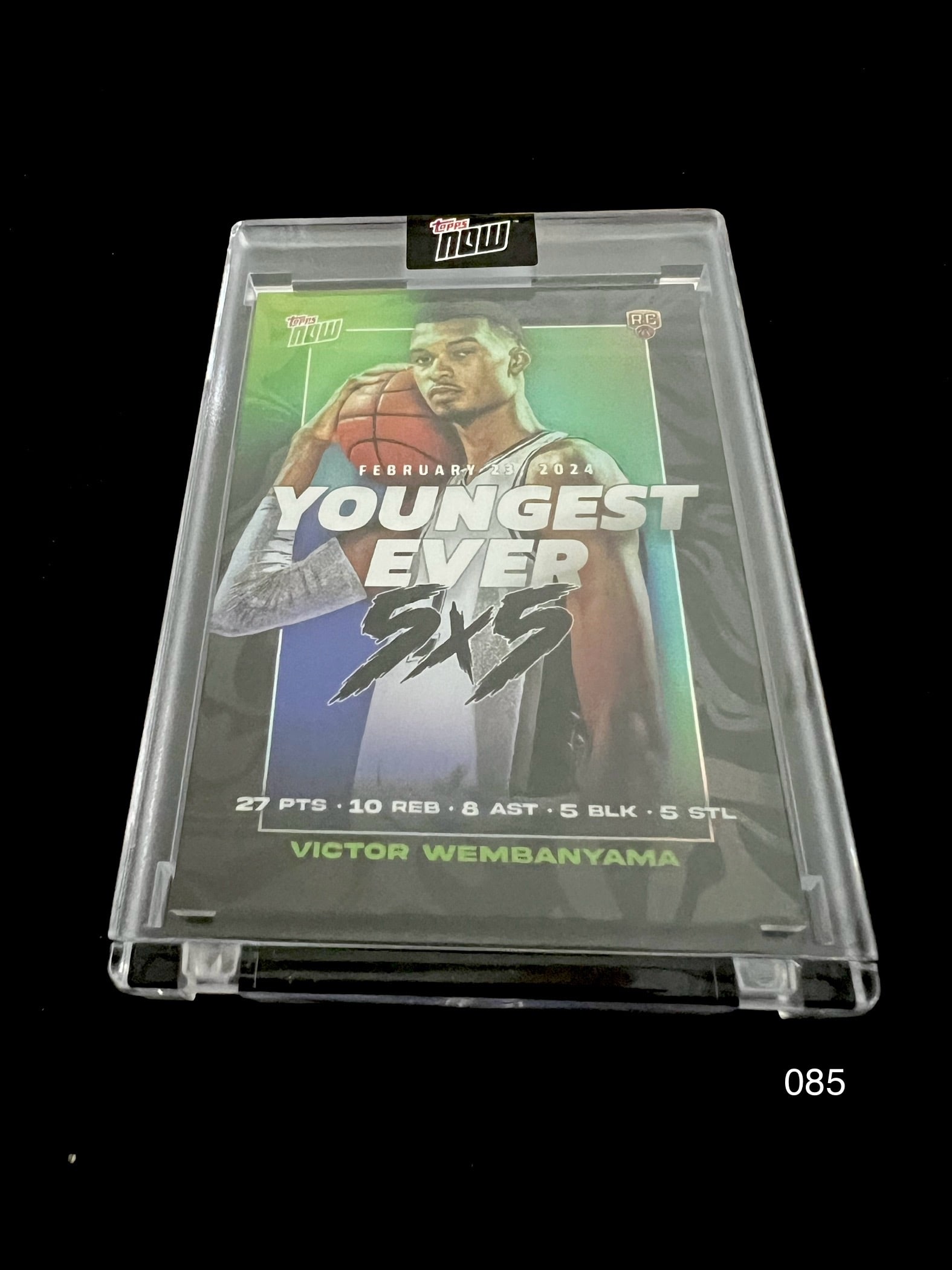 Victor Wimbanyama Topps Now Factory Sealed Rookie Card #VW-2: Item: Victor Wimbanyama Topps Now Factory Sealed Rookie Card #VW-2 Cole Lector Customer Support Specialists (Click the ASK A QUESTION button beneath our Logo) are available during regular business hou
