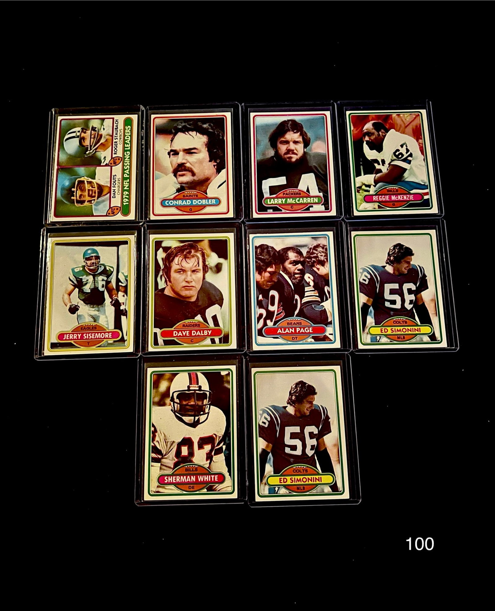Vintage Football Cards from the 1970's: Item: Vintage Football Cards from the 1970's Cole Lector Customer Support Specialists (Click the ASK A QUESTION button beneath our Logo) are available during regular business hours to help with any qu