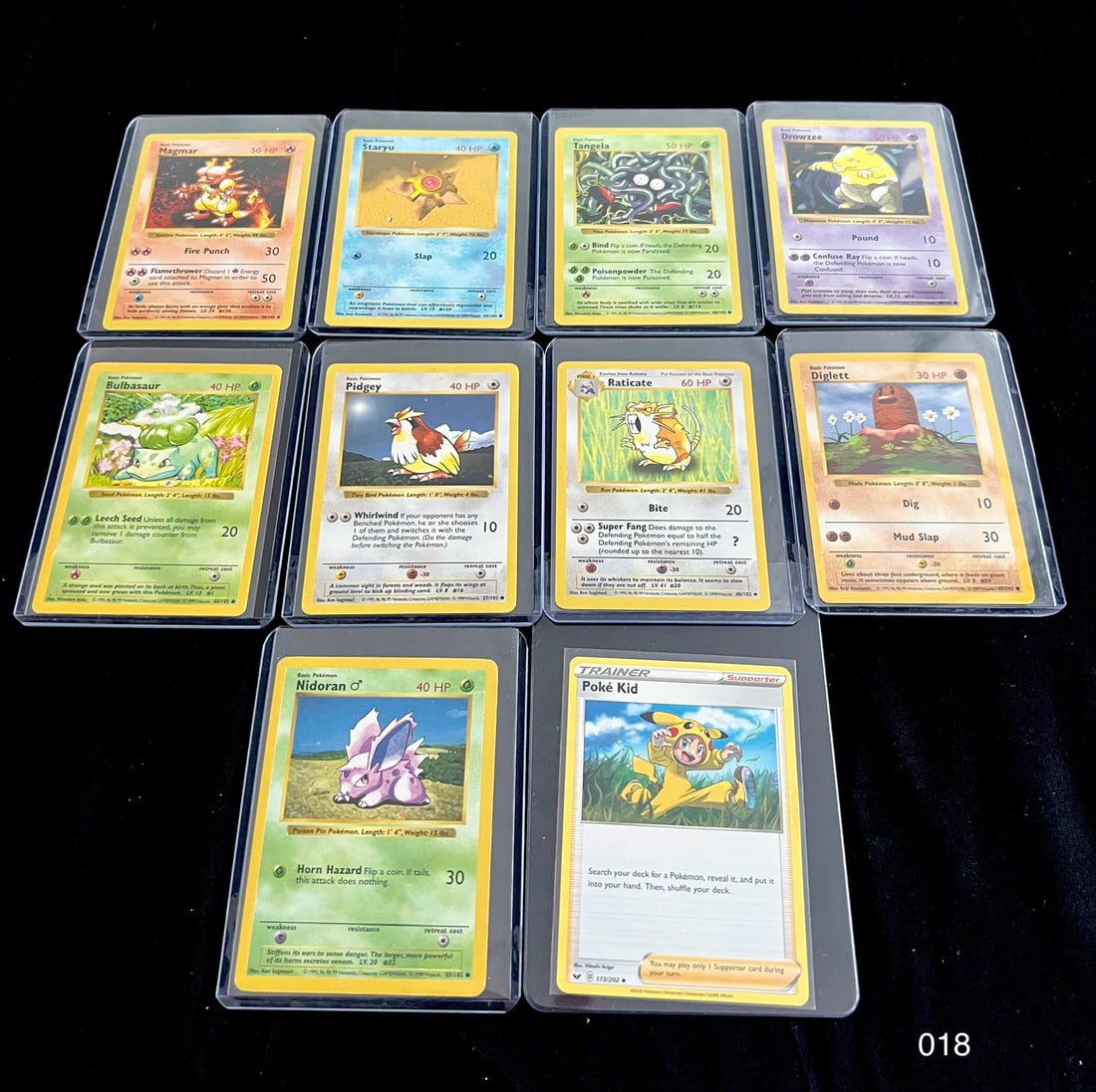 Vintage Pokémon Lot Early Years with Rare: Item: Vintage Pokémon Lot Early Years with Rare Please look at the pictures carefully to determine what you believe the condition of collectible is. We are not professional authenticators, and the co