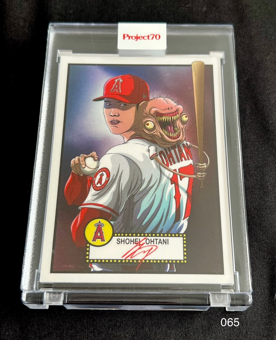 Shohei Ohtani Baseball Card Limited Edition Project70 Sealed 1952 Design: Item: Shohei Ohtani Baseball Card Limited Edition Project70 Sealed 1952 Design Please look at the pictures carefully to determine what you believe the condition of collectible is. We are not professio