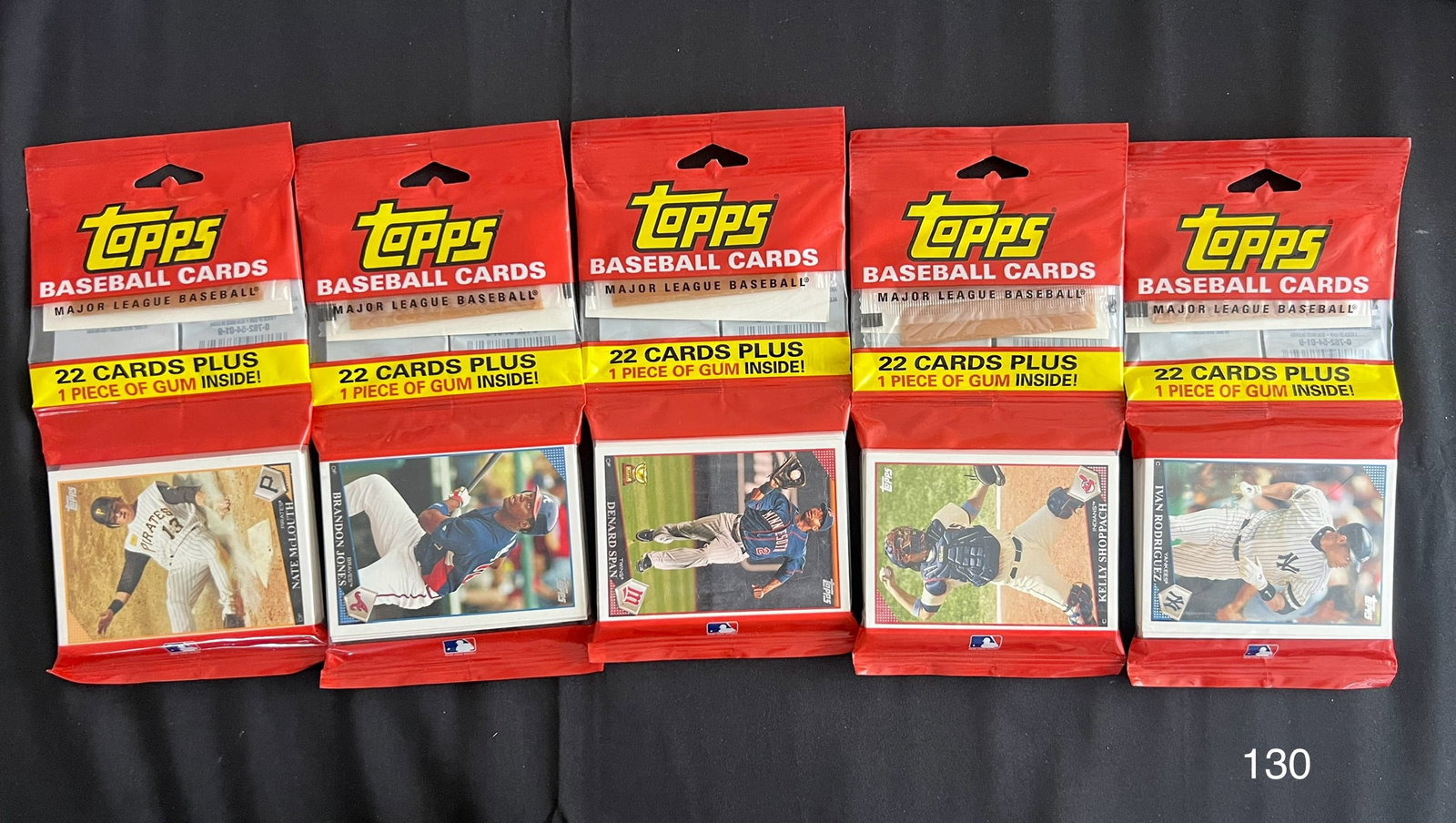 (5) Un-Opened Factory Sealed Topps Baseball Cards from 2009: Item: (5) Un-Opened Factory Sealed Topps Baseball Cards from 2009 Please look at the pictures carefully to determine what you believe the condition of collectible is. We are not professional authentic