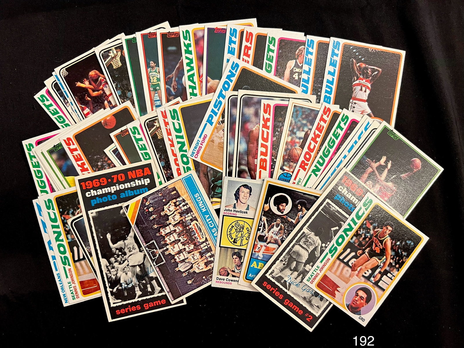 Vintage Unsearched Basketball Card Lot from Private Collection: Item: Vintage Unsearched Basketball Card Lot from Private Collection Please look at the pictures carefully to determine what you believe the condition of collectible is. We are not professional authen
