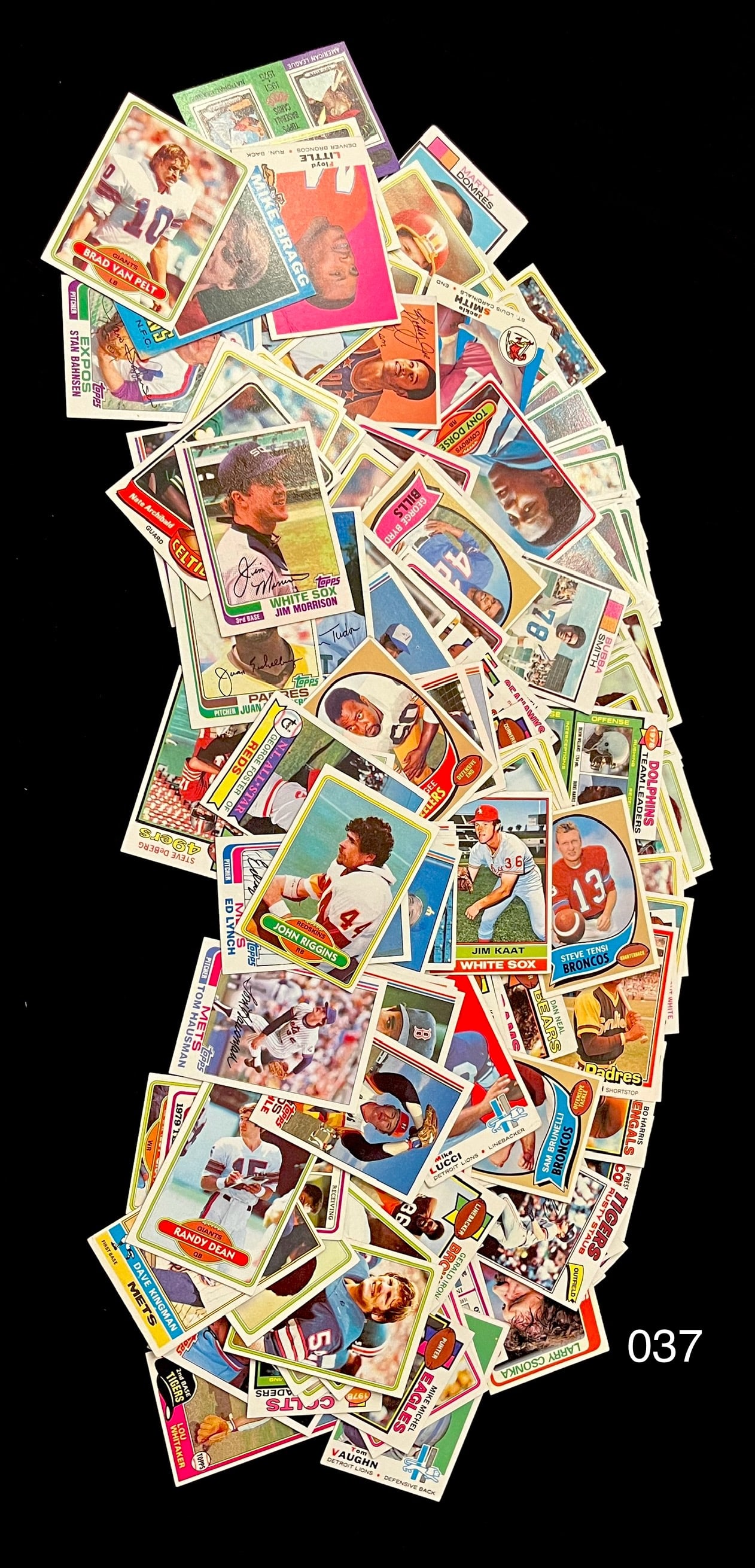 Vintage Unsearched Sports Card Lot from a Private Collection: Item: Vintage Unsearched Sports Card Lot from a Private Collection Please look at the pictures carefully to determine what you believe the condition of this collectible is. We are not professional aut