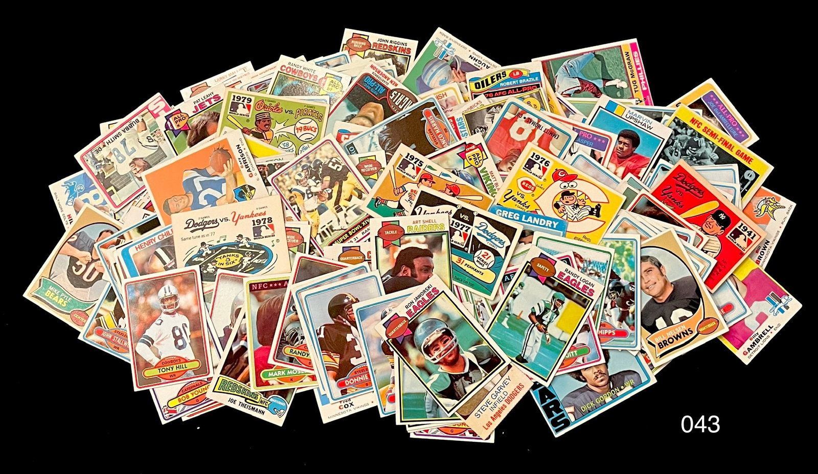 Vintage Unsearched Sports Card Lot from a Private Collection: Item: Vintage Unsearched Sports Card Lot from a Private Collection Please look at the pictures carefully to determine what you believe the condition of this collectible is. We are not professional aut