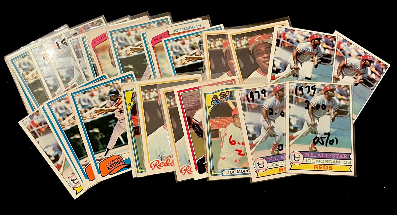 Joe Morgan Vintage Baseball Card Lot. HOF / 10 x All-Star / 2 x MVP / 2 x World Series Champion: Item: Joe Morgan Vintage Baseball Card Lot. HOF / 10 x All-Star / 2 x MVP / 2 x World Series Champion Please look at the pictures carefully to determine what you believe the condition of this collecti