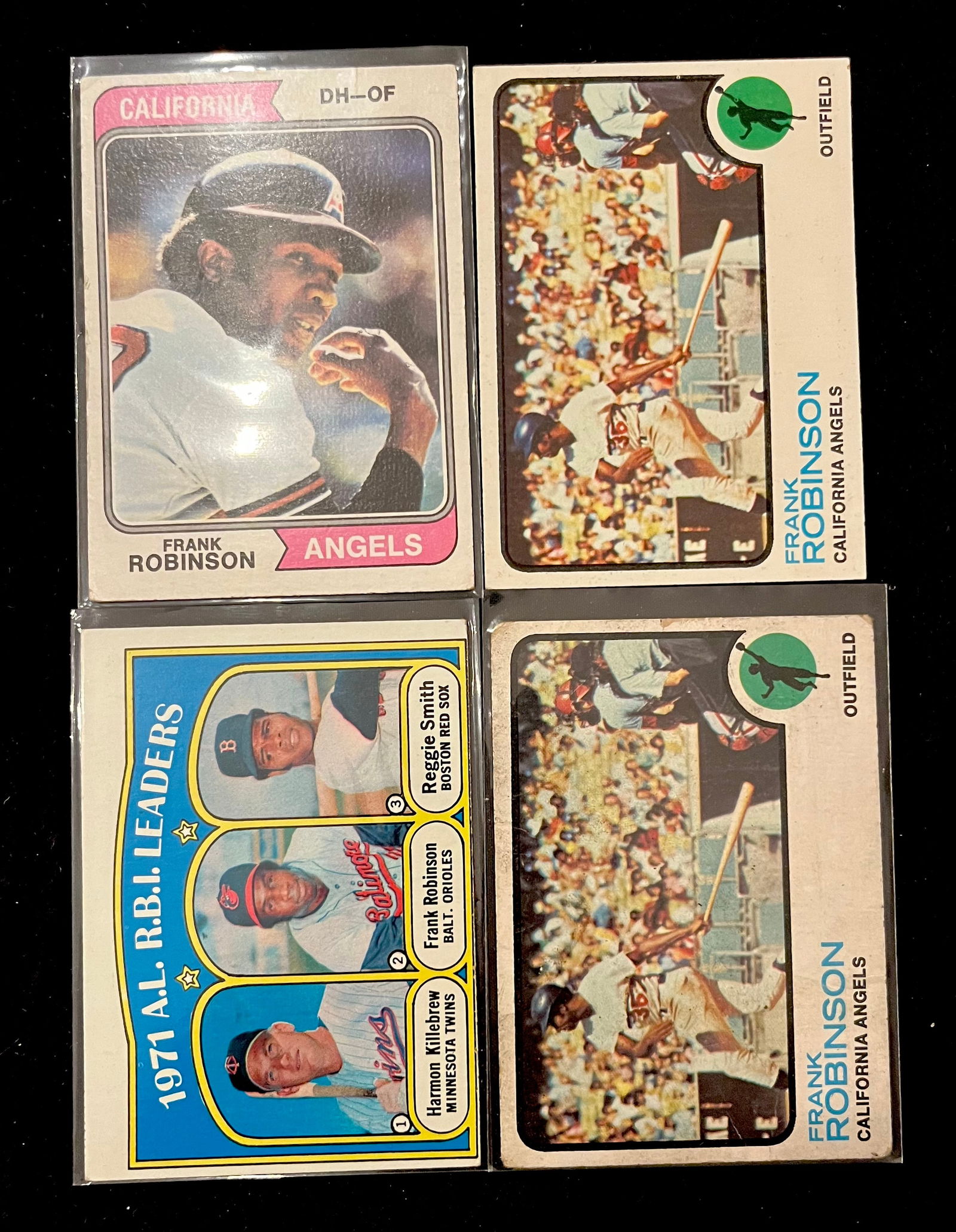 Frank Robinson Vintage Baseball Card Lot. HOF / 14 x All-Star / 2 x World Series Champion / 2 x MVP (1 of 3)