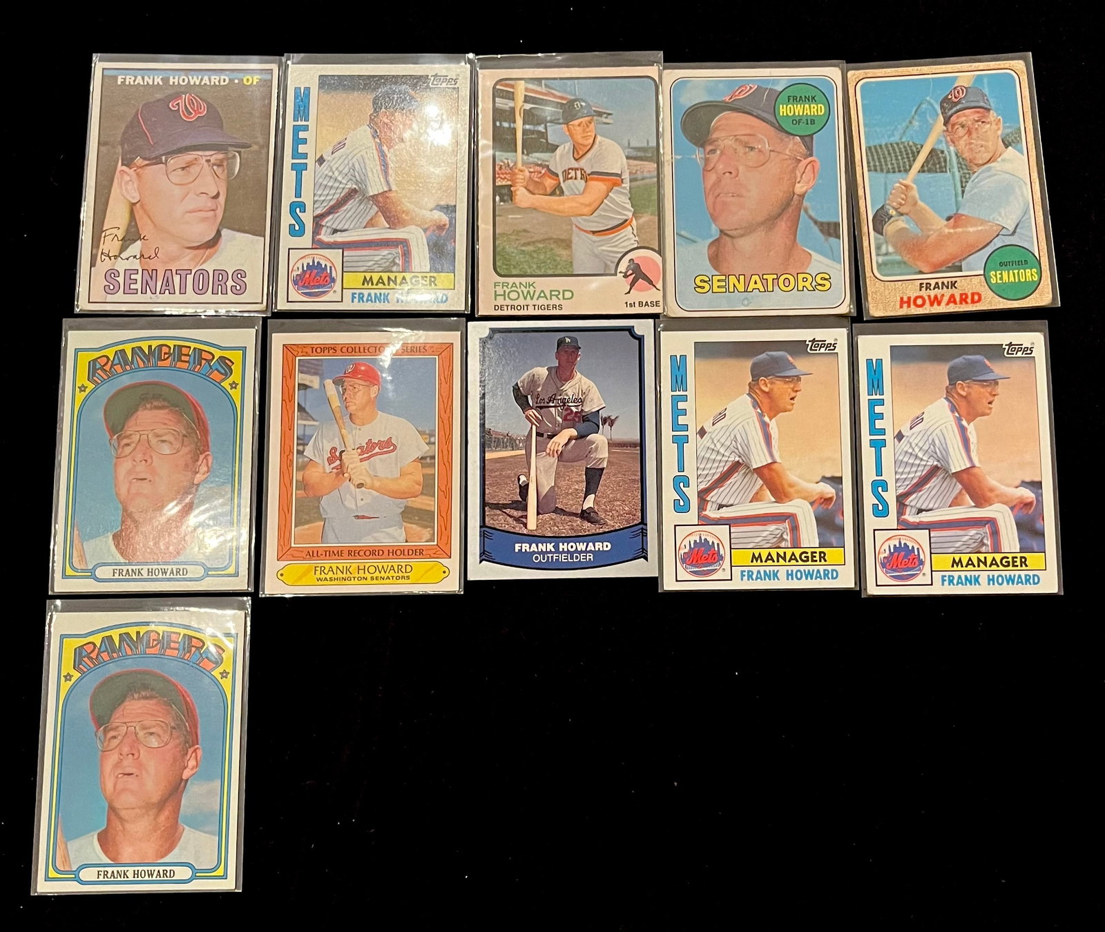 Frank Howard Vintage Baseball Card Lot. 4 x All-Star / World Series Champion / Rookie of the Year: Item: Frank Howard Vintage Baseball Card Lot. 4 x All-Star / World Series Champion / Rookie of the Year Please look at the pictures carefully to determine what you believe the condition of this collec