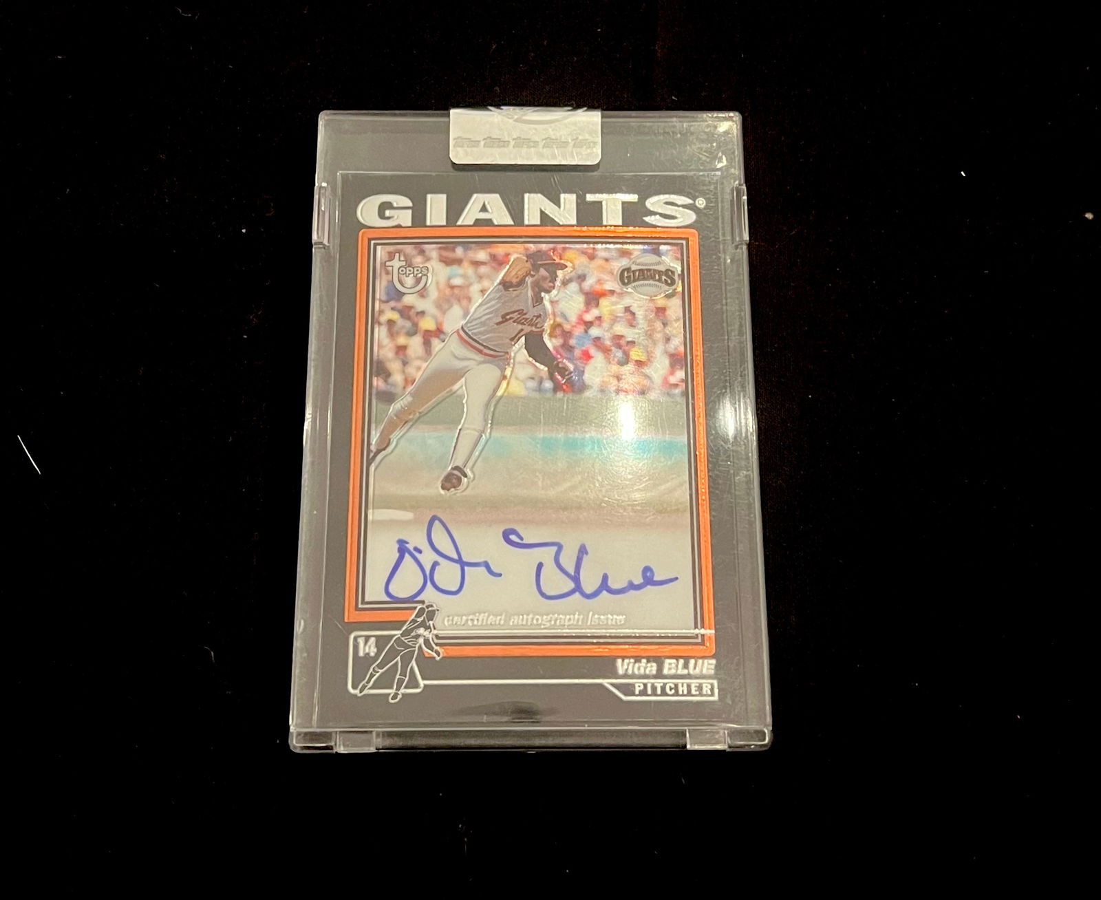 Vida Blue Insert Autograph Card Topps Chrome Sealed - HOF (1 of 3)