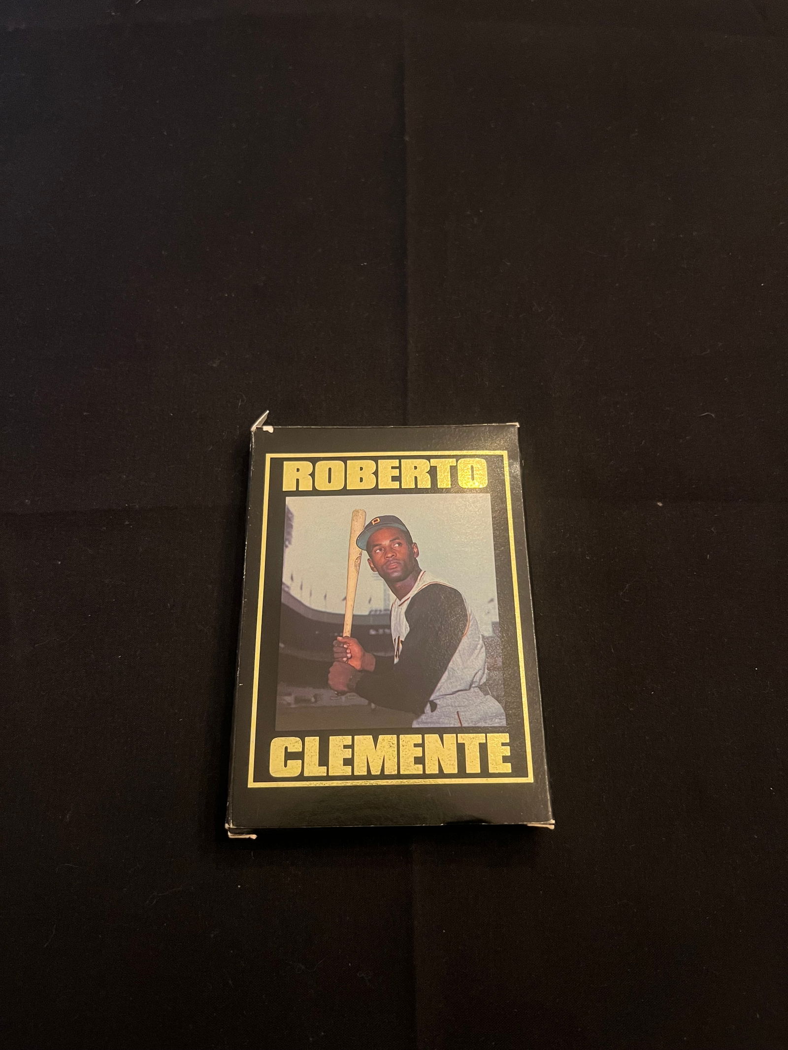 Roberto Clemente 22kt Gold/Signature Card 1995 Premiere Limited Edition (1 of 4)