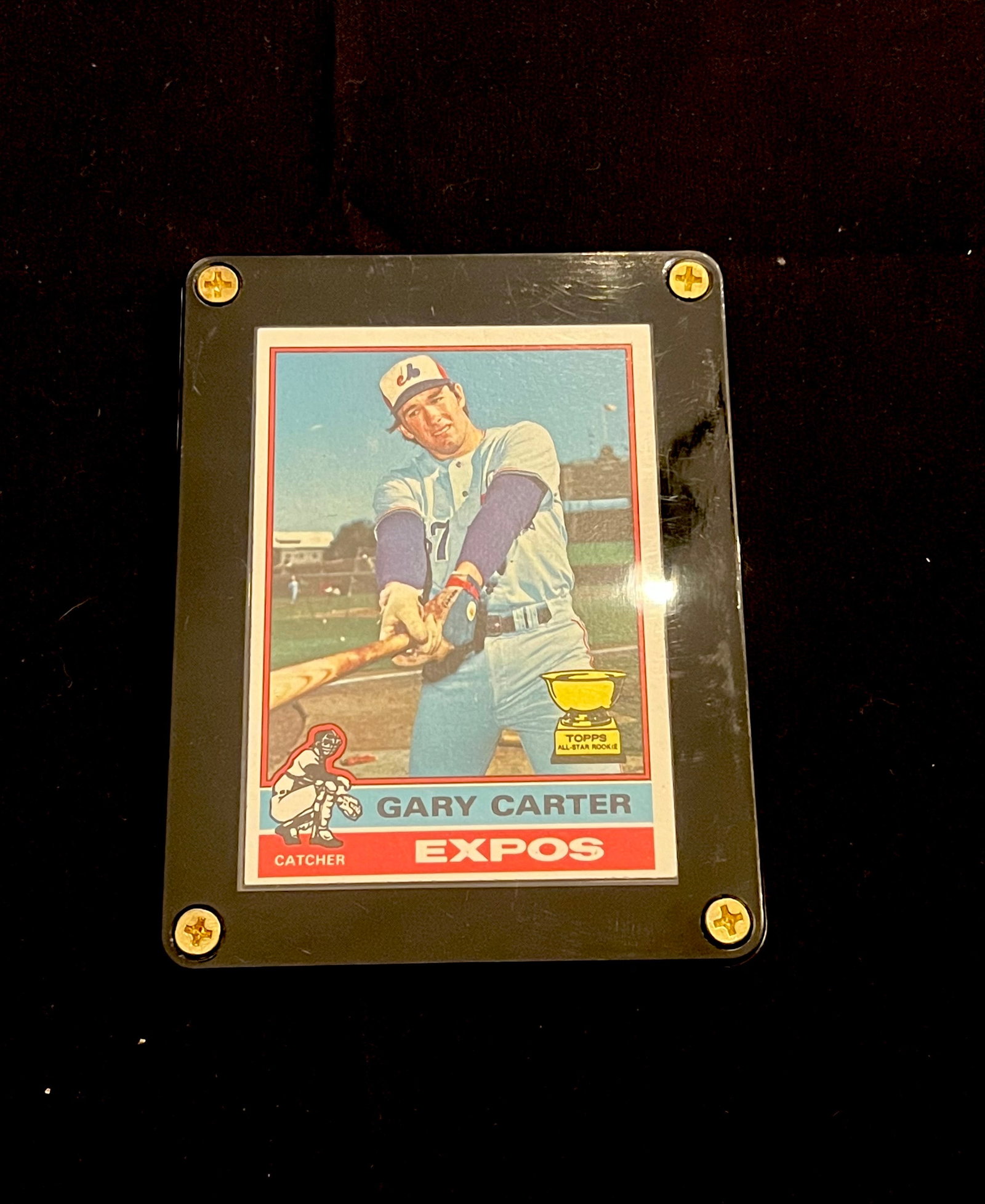 1976 Topps #441 Gary Carter Montreal Expos All-Star Rookie HOF: Item: 1976 Topps #441 Gary Carter Montreal Expos All-Star Rookie HOF Please look at the pictures carefully to determine what you believe the condition of this collectible is. We are not professional a