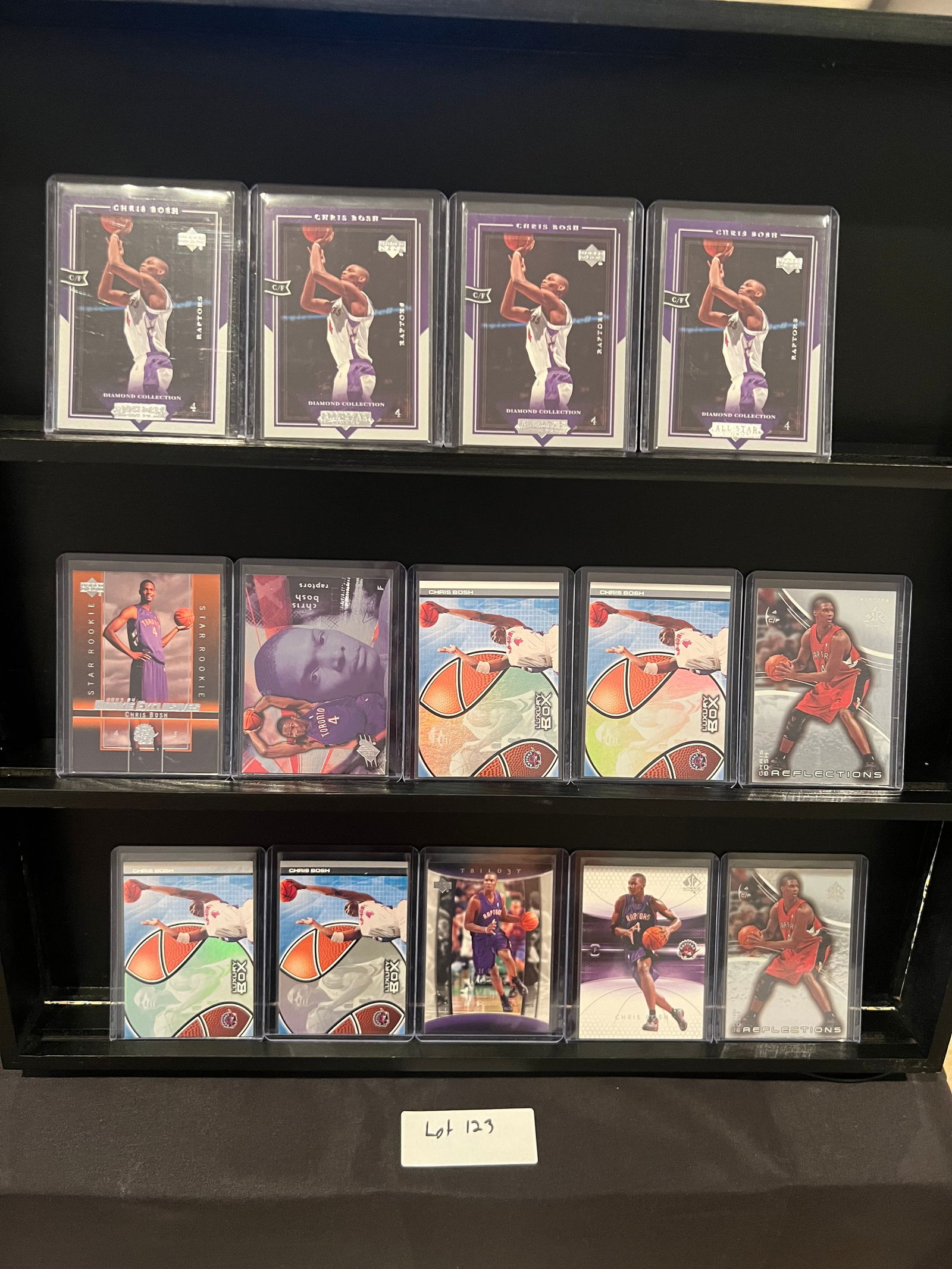 Chris Bosh (27) Rookie Card Basketball Card Lot Including Inserts (1 of 10)