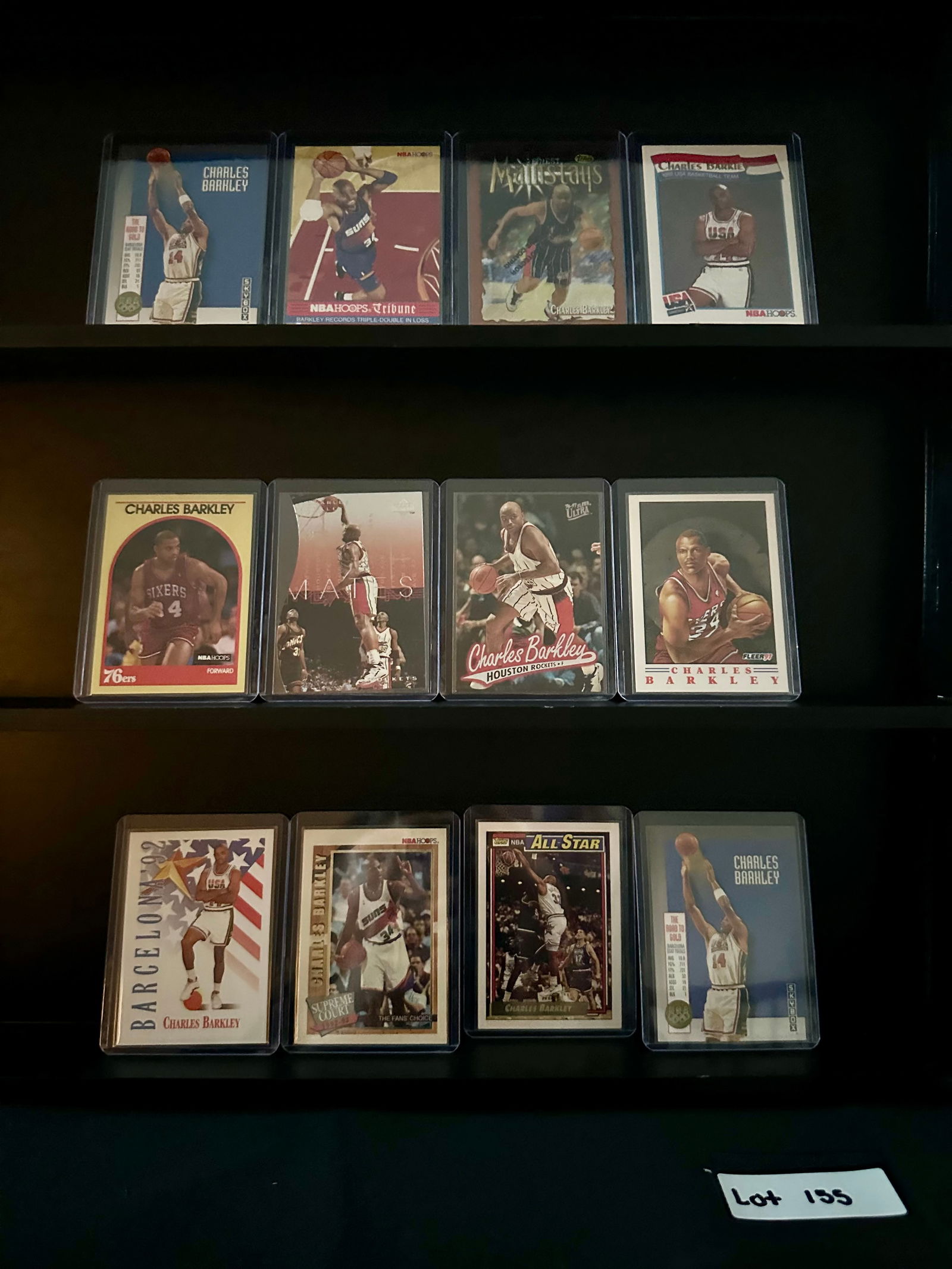 Charles Barkley (16) Card Basketball Card Lot. Including Inserts (1 of 4)