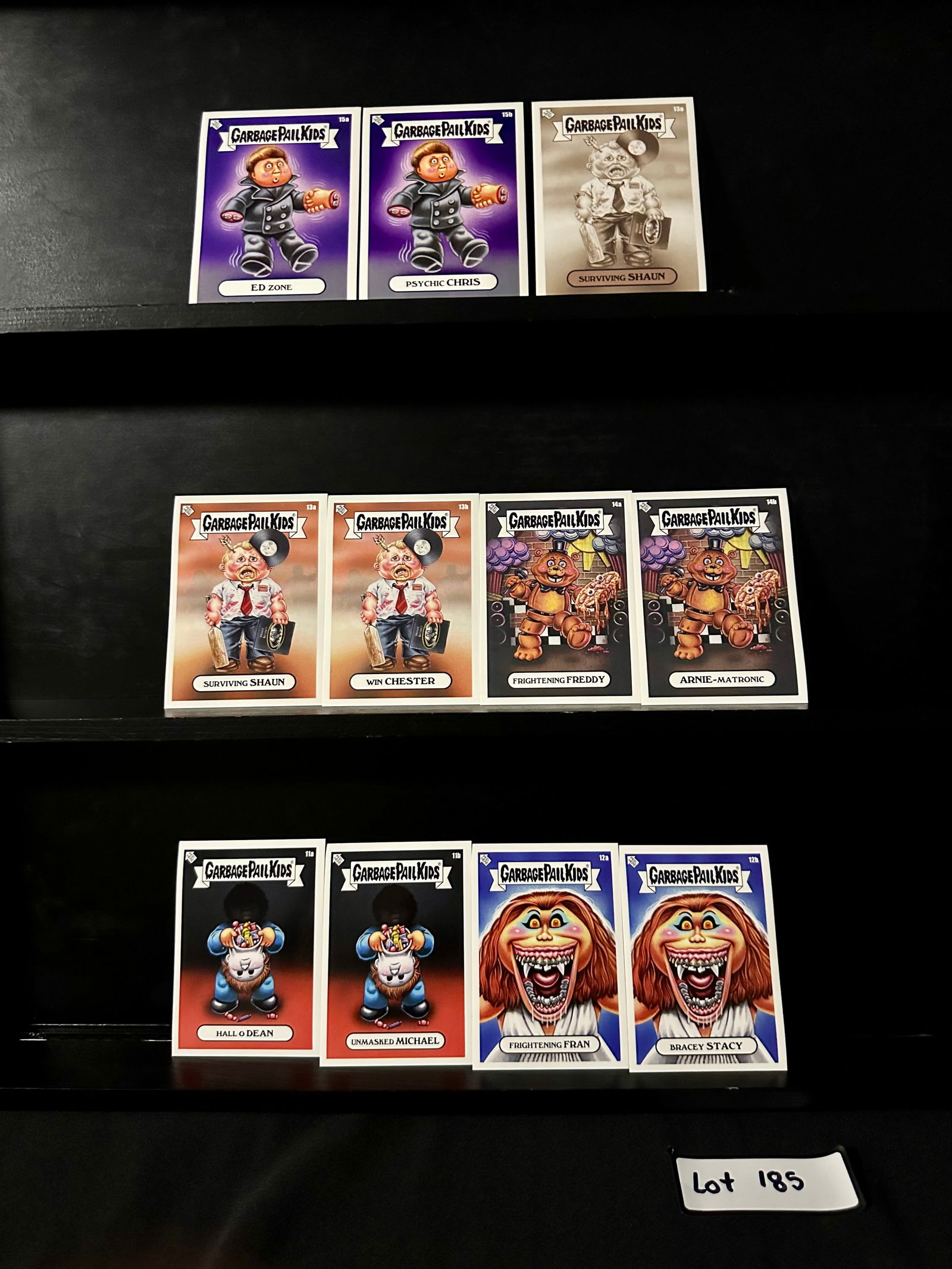 Garbage Pail Kids GPK Lot (11) Total: Item: Garbage Pail Kids GPK Lot (11) Total Please look at the pictures carefully to determine what you believe the condition of this collectible is. We are not professional authenticators, and the con