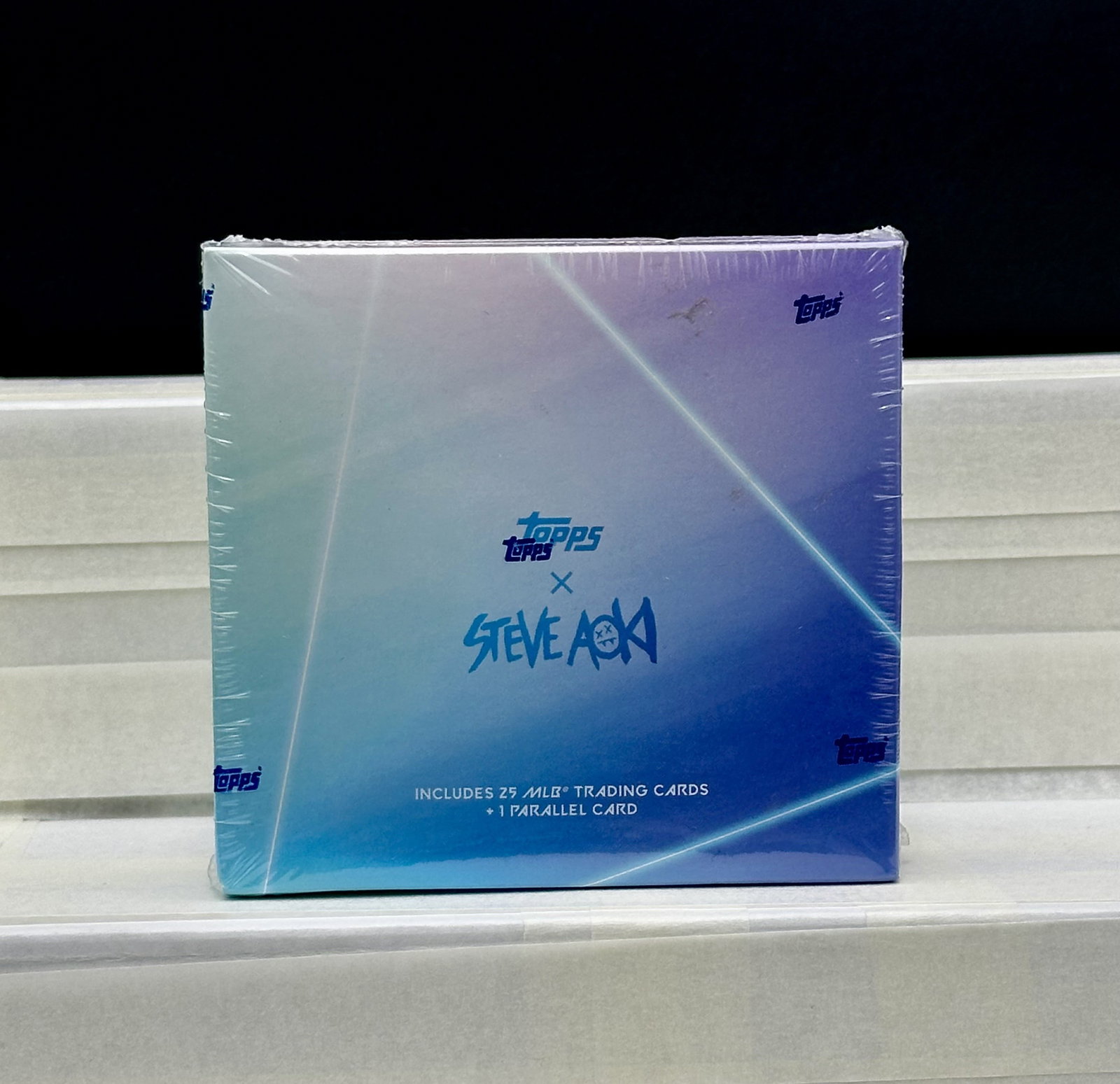 Unopened Box of 2020 Topps X - Steve Aoki Edition Factory Sealed - Chase Shohei Ohtani Autograph: Item: Unopened Box of 2020 Topps X - Steve Aoki Edition Factory Sealed - Chase Shohei Ohtani Autograph Please look at the pictures carefully to determine what you believe the condition of this collect