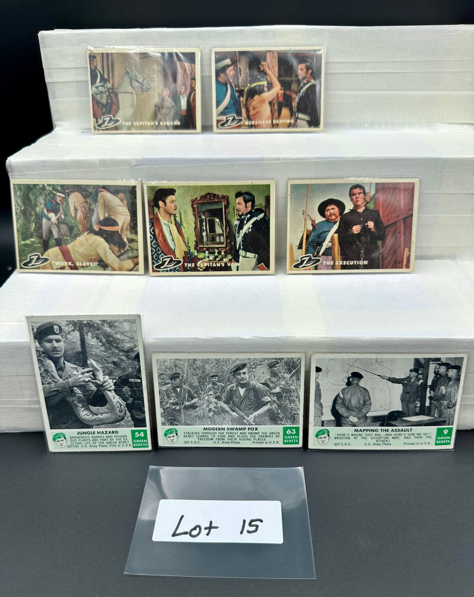 Vintage Misc. Trading Cards from the 1950's - 1960's (8) Card Total (1 of 5)