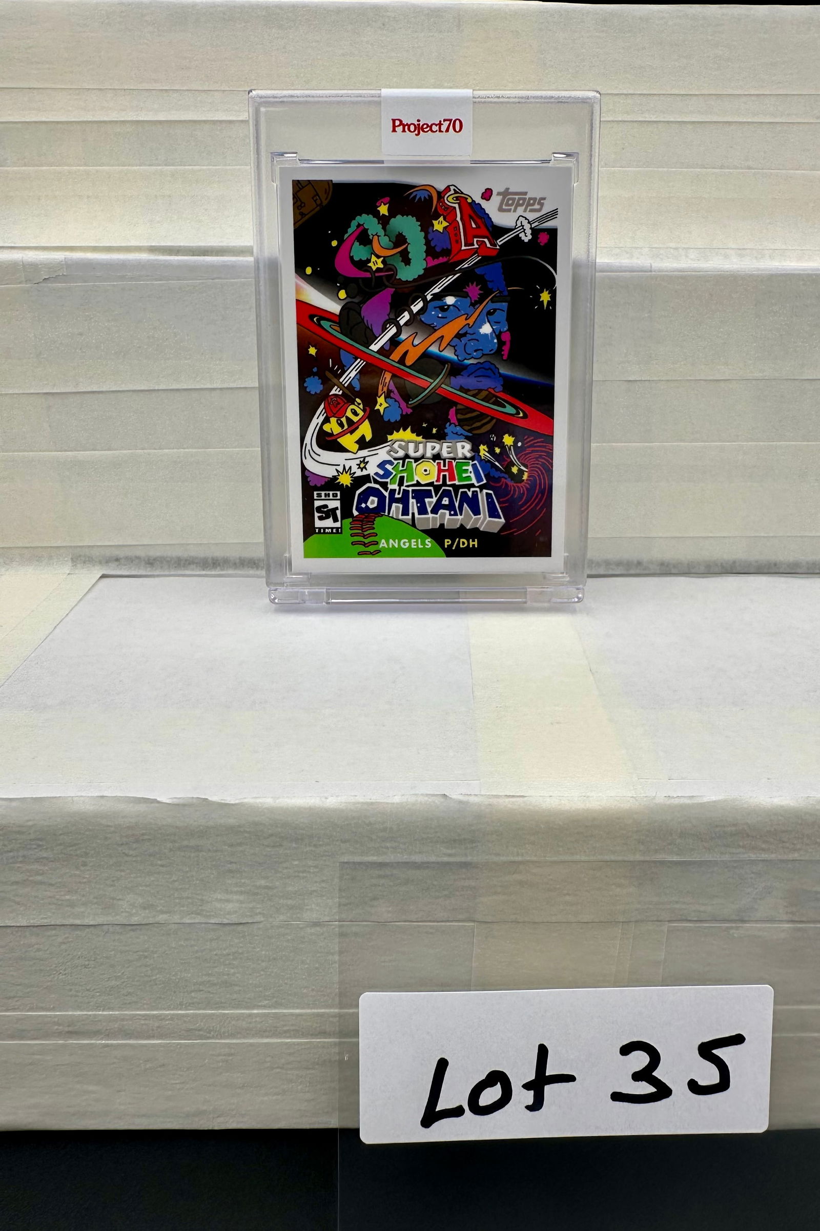 Shohei Ohtani Topps Project 70 Baseball Card - Super Shohei Ohtani - Factory Sealed by Ermsy 1957 (1 of 3)