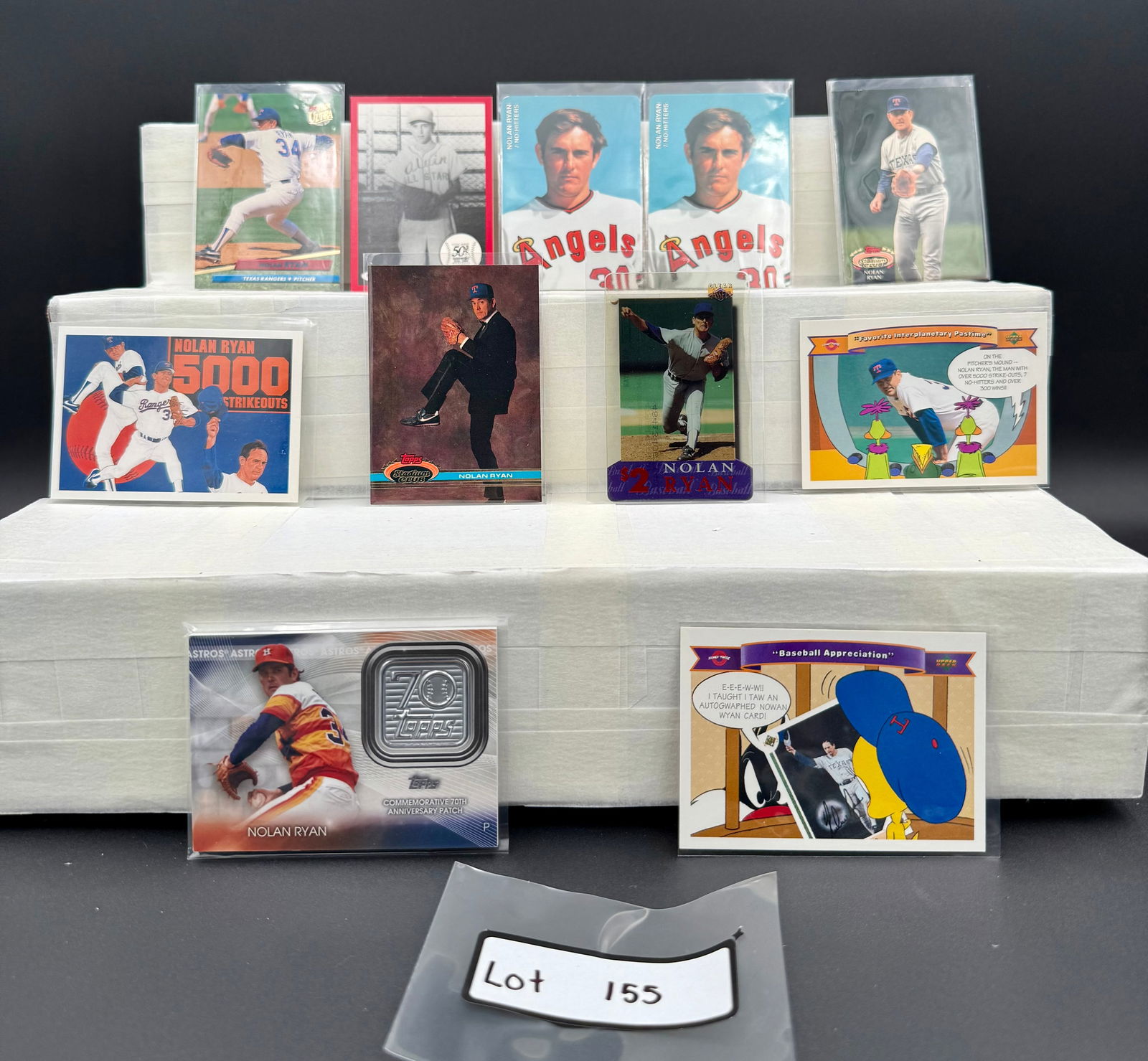 Nolan Ryan Baseball Card Lot with Inserts (11) Card Total (1 of 5)