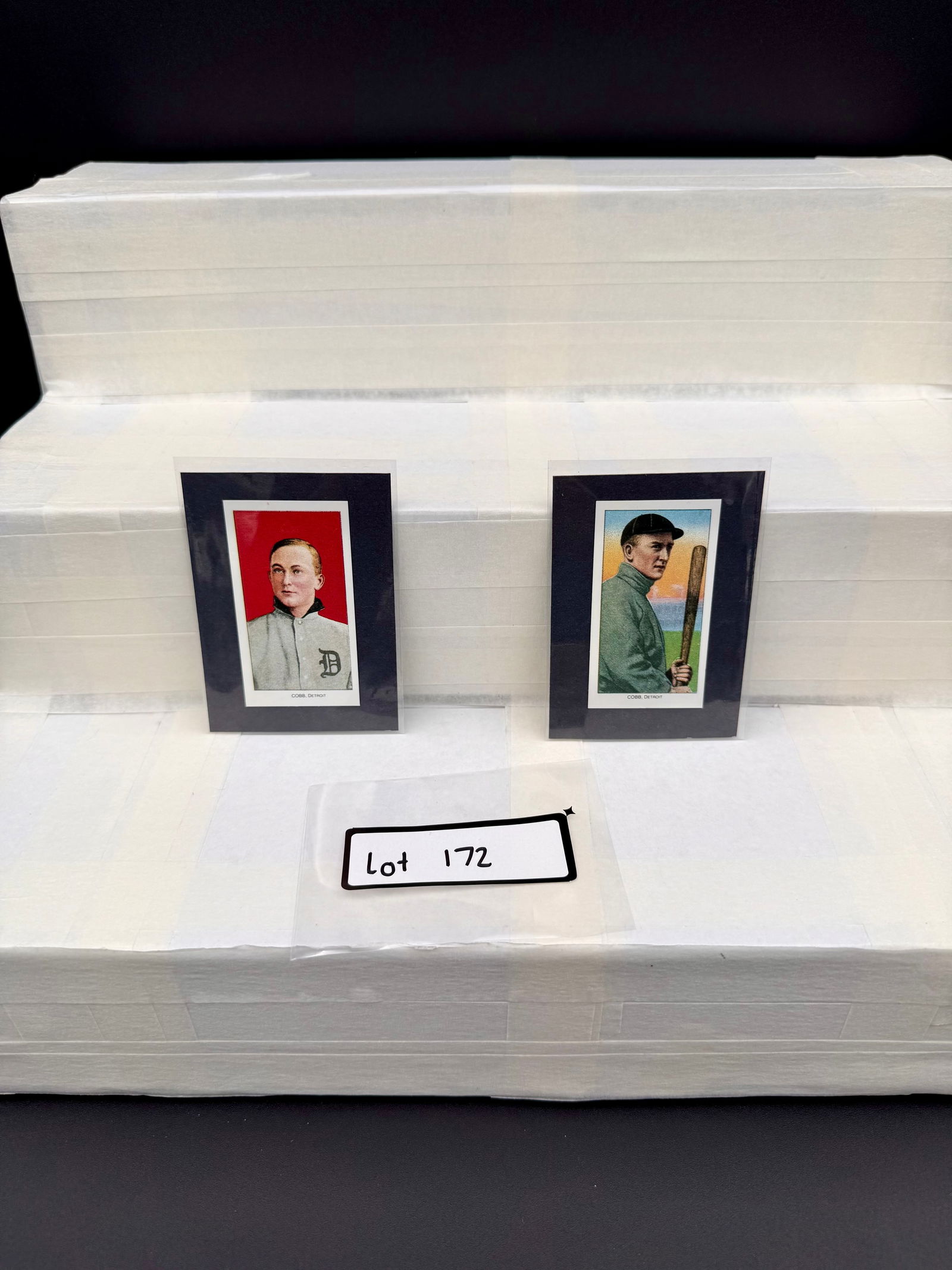 Ty Cobb Tobacco Cards (2) Total (1 of 2)