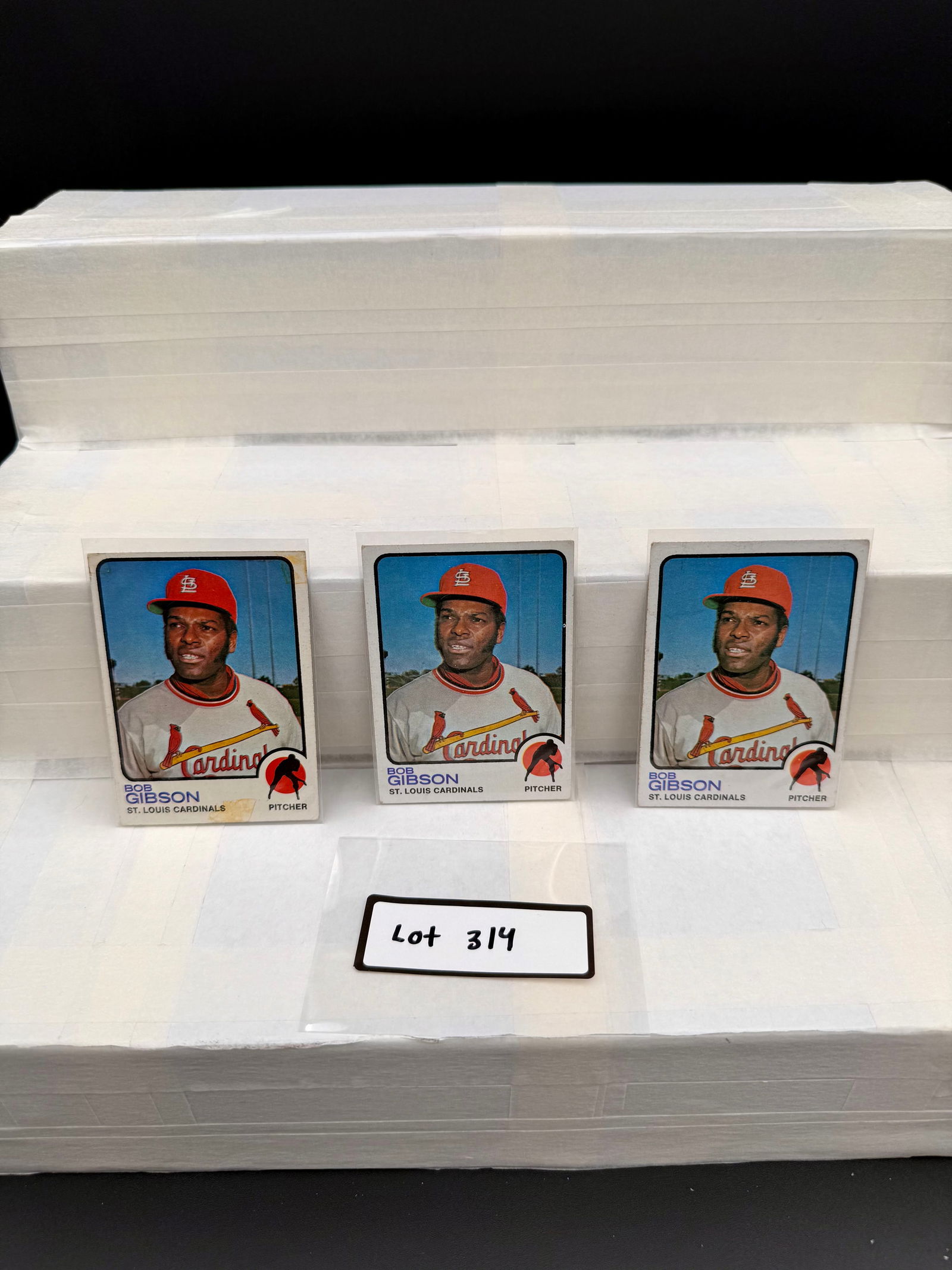 Bob Gibson Vintage Baseball Card Lot (3) Cards Total (1 of 3)