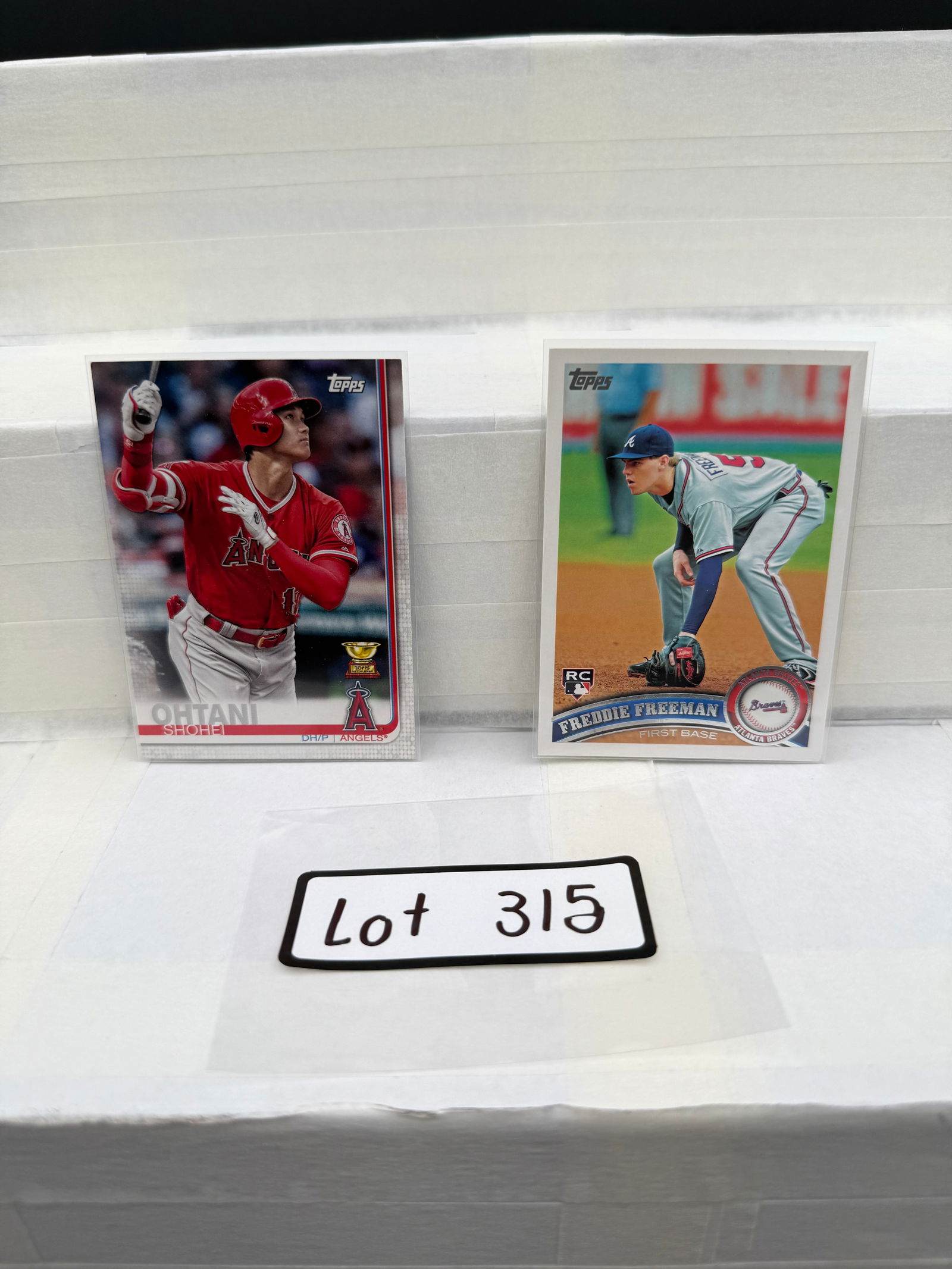 Shohei Ohtani and Freddie Freeman Rookie Card and All Star Rookie (1 of 3)