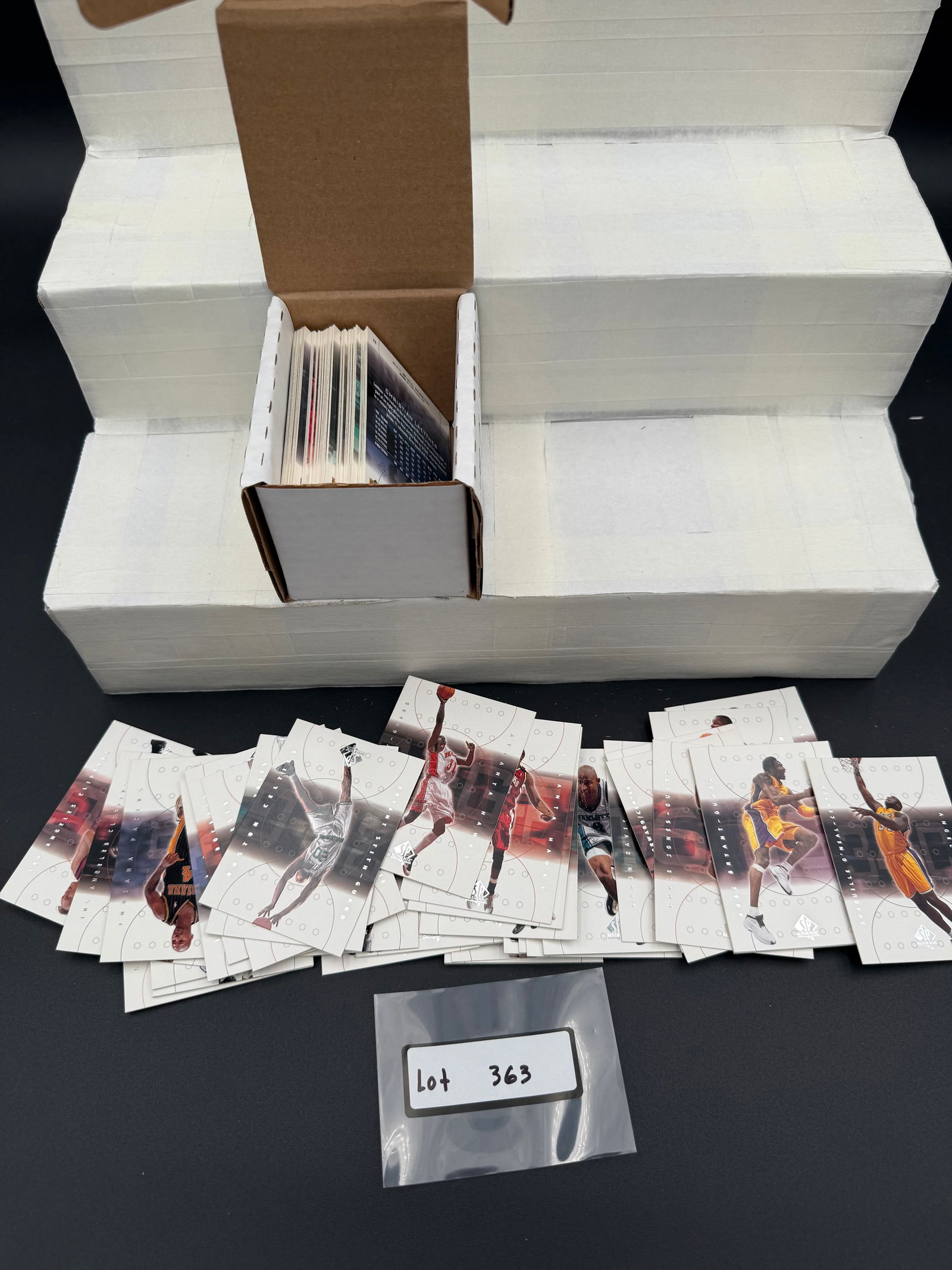 Complete Set of 2000-01 Upper Deck SP Authentic Basketball Cards. (1 of 3)