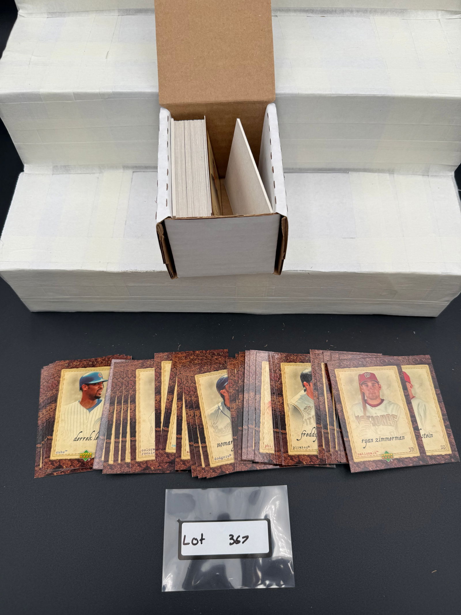 Complete Set of 2007 Upper Deck Artifacts Baseball Card Set. (1 of 3)