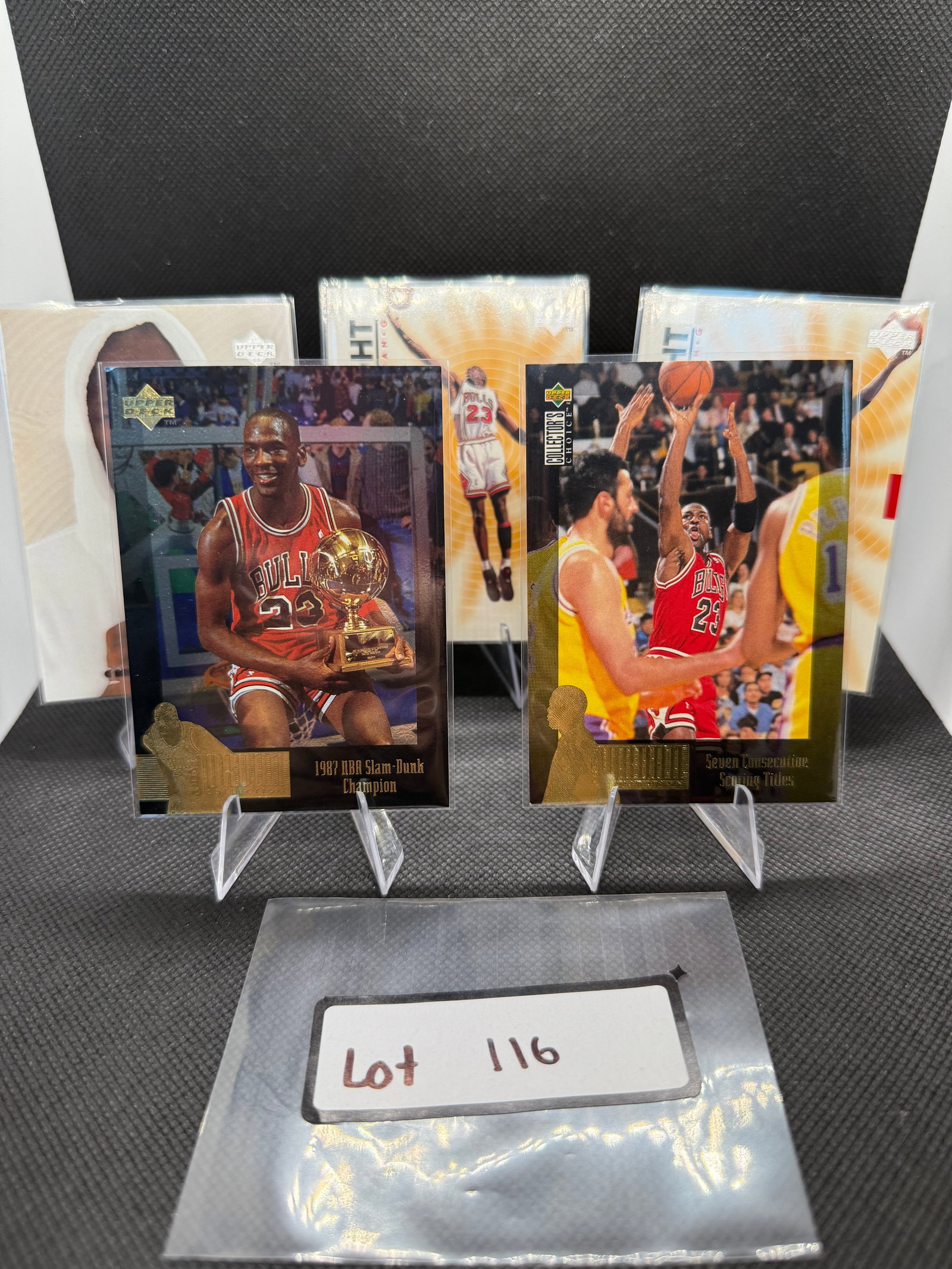 (5) Michael Jordan Basketball Cards Chicago Bulls - Insert Cards (1 of 4)