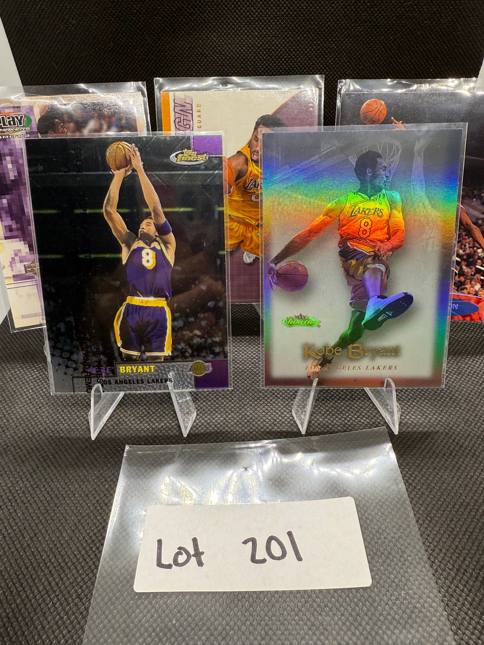 (5) Kobe Bryant Basketball Cards Los Angeles Lakers, Inserts (1 of 4)