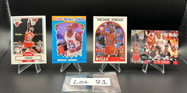 (4) Michael Jordan Basketball Cards Chicago Bulls: Item: (4) Michael Jordan Basketball Cards Chicago Bulls Please look at the pictures carefully to determine what you believe the condition of this collectible is. We are not professional authenticators