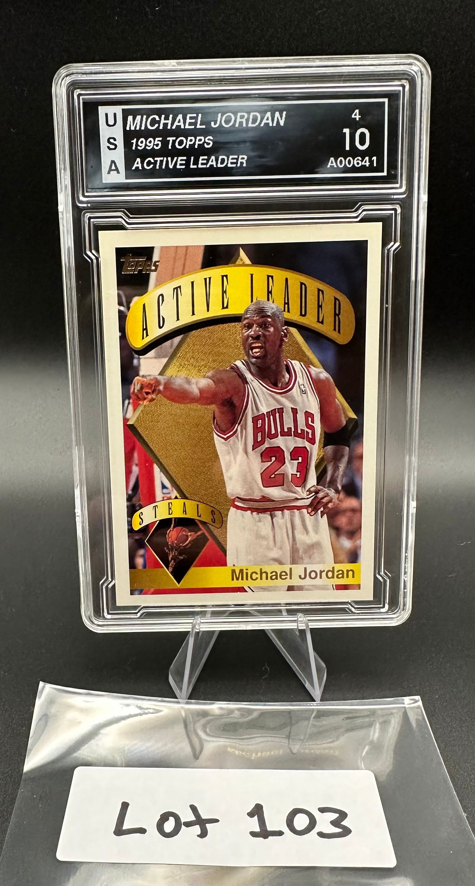Michael Jordan Graded Basketball Card - GEM MINT 10 (1 of 2)